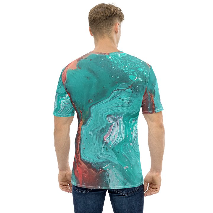Liquid Art Green T-Shirt product image (2)