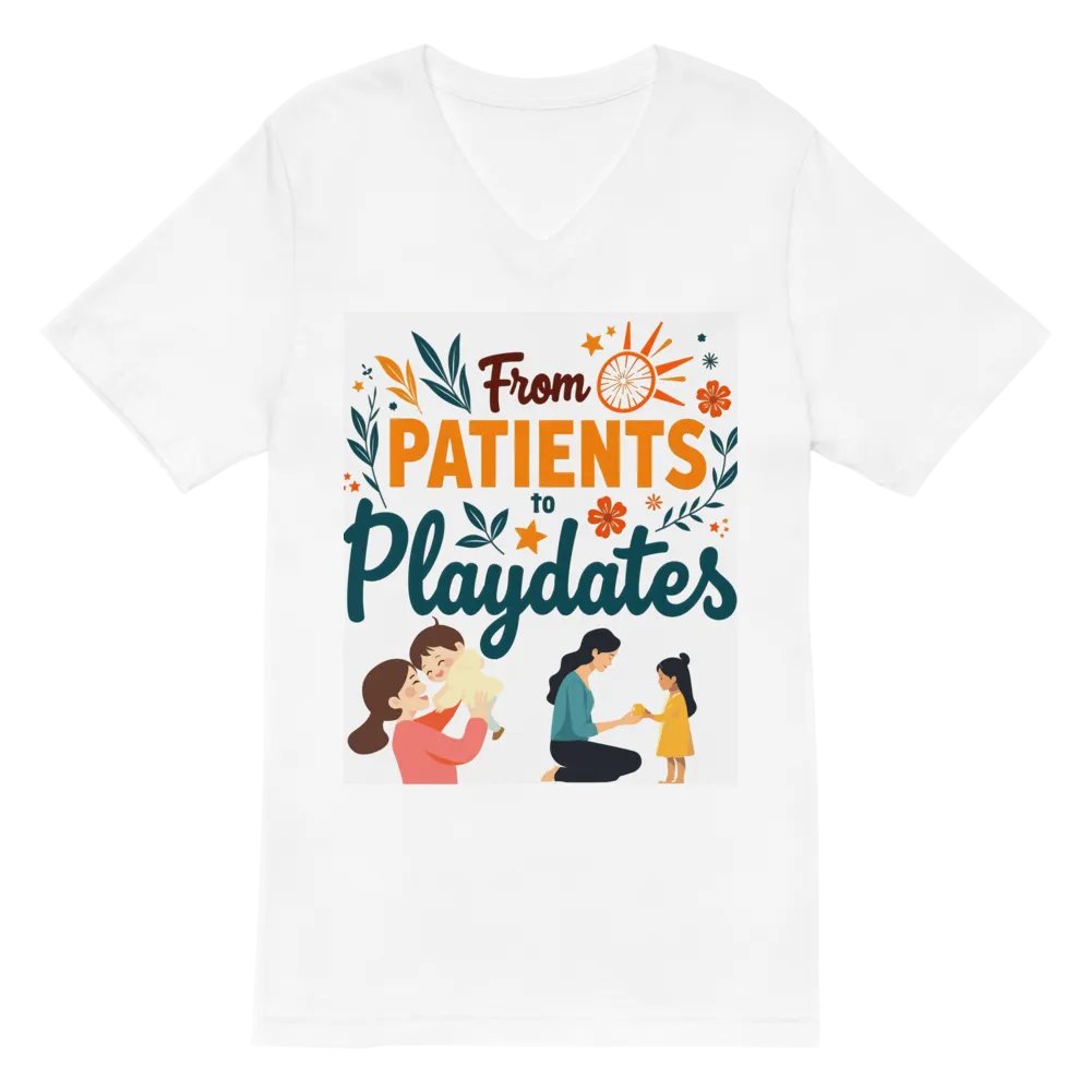from Patients to Playdates V-Neck Tee product image (6)