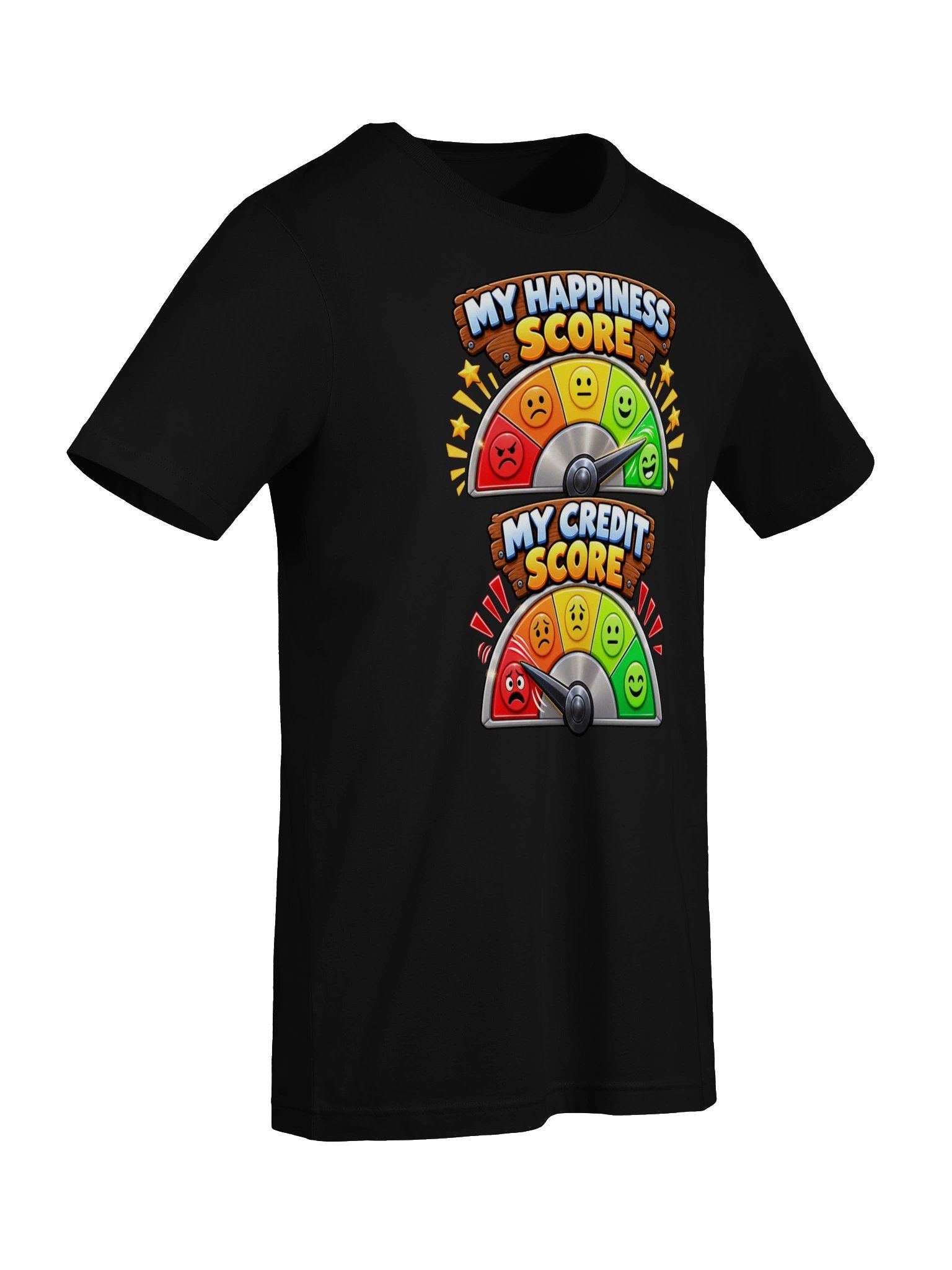 My Happiness Score vs My Credit Score – Adulting Humor product image (13)