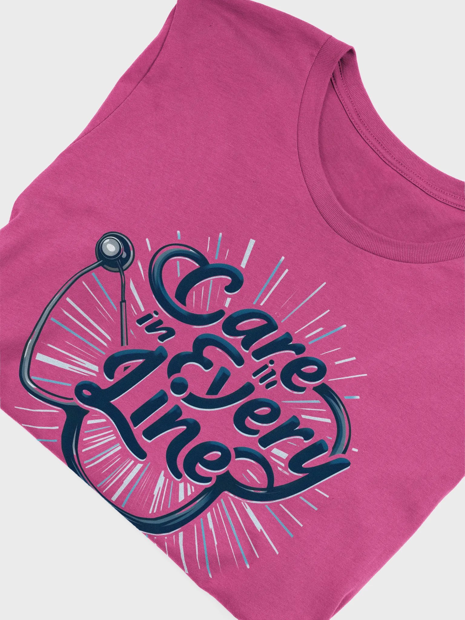 Stethoscope Script T-Shirt product image (42)