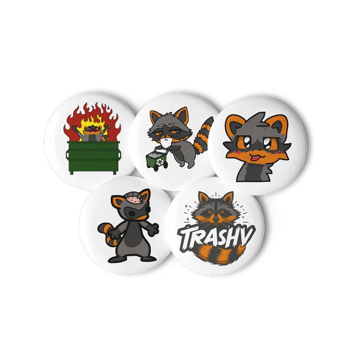 Trashy Pin Set product image (1)