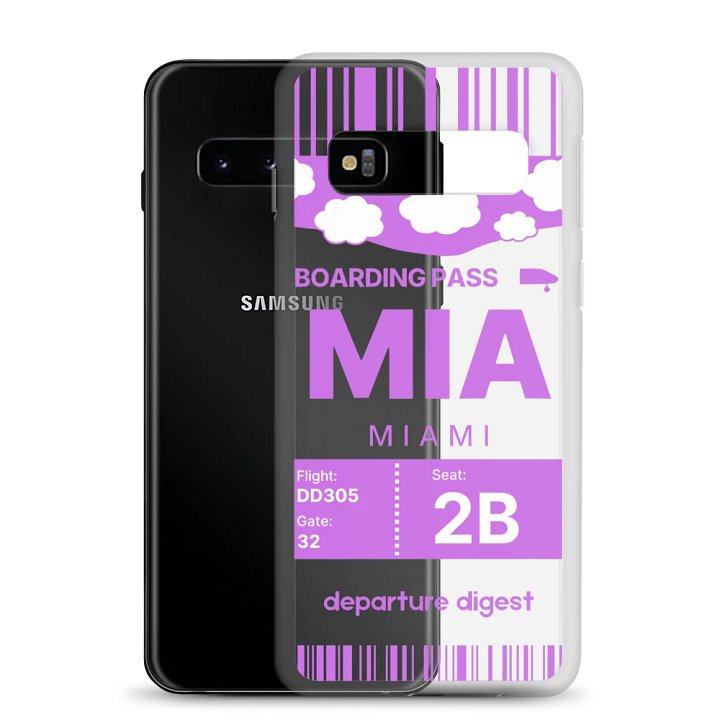 MIA: Miami Boarding Pass Case (Android) product image (2)