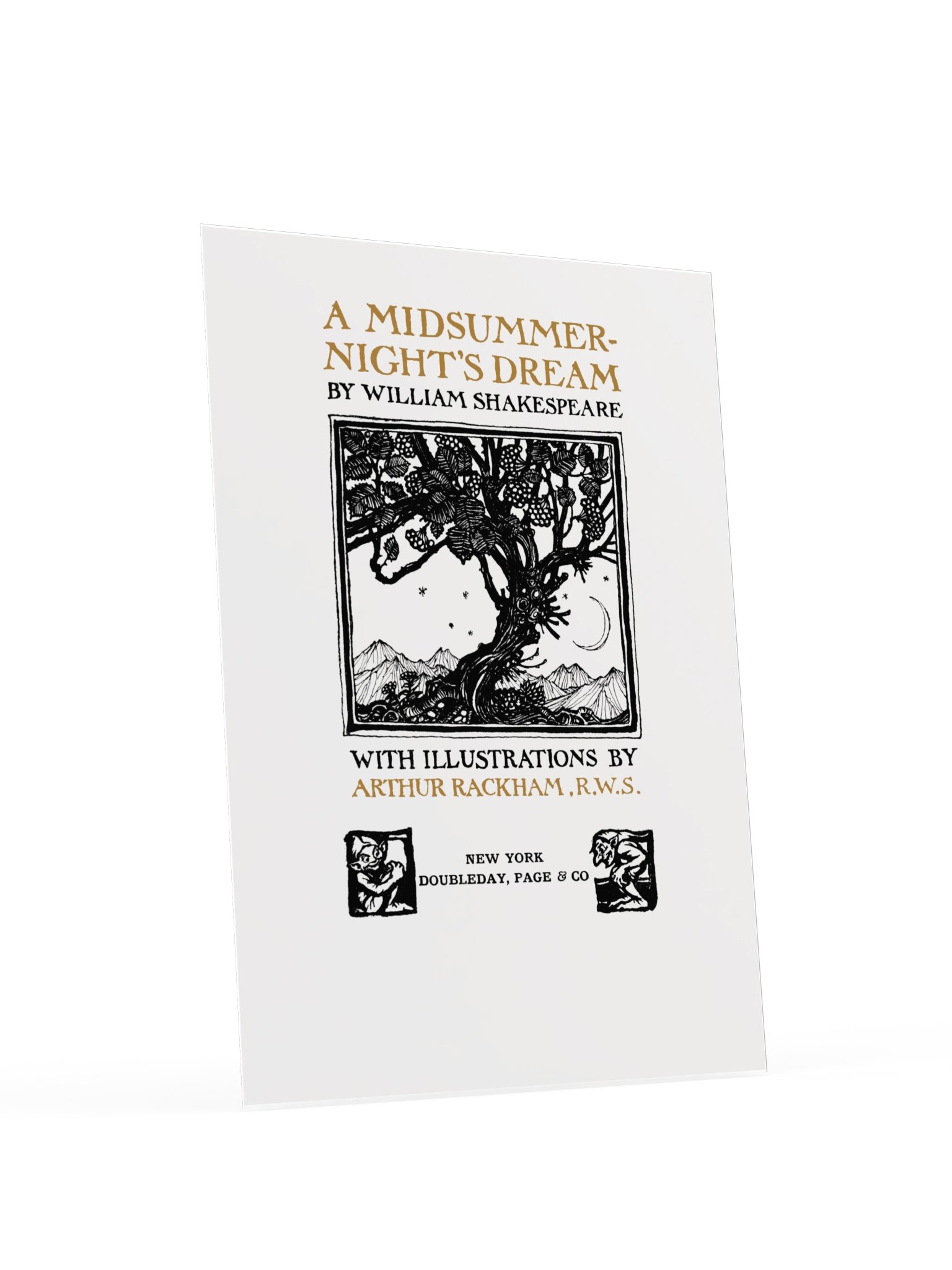 A Midsummer Night's Dream, Title Page – Rackham Poster product image (4)