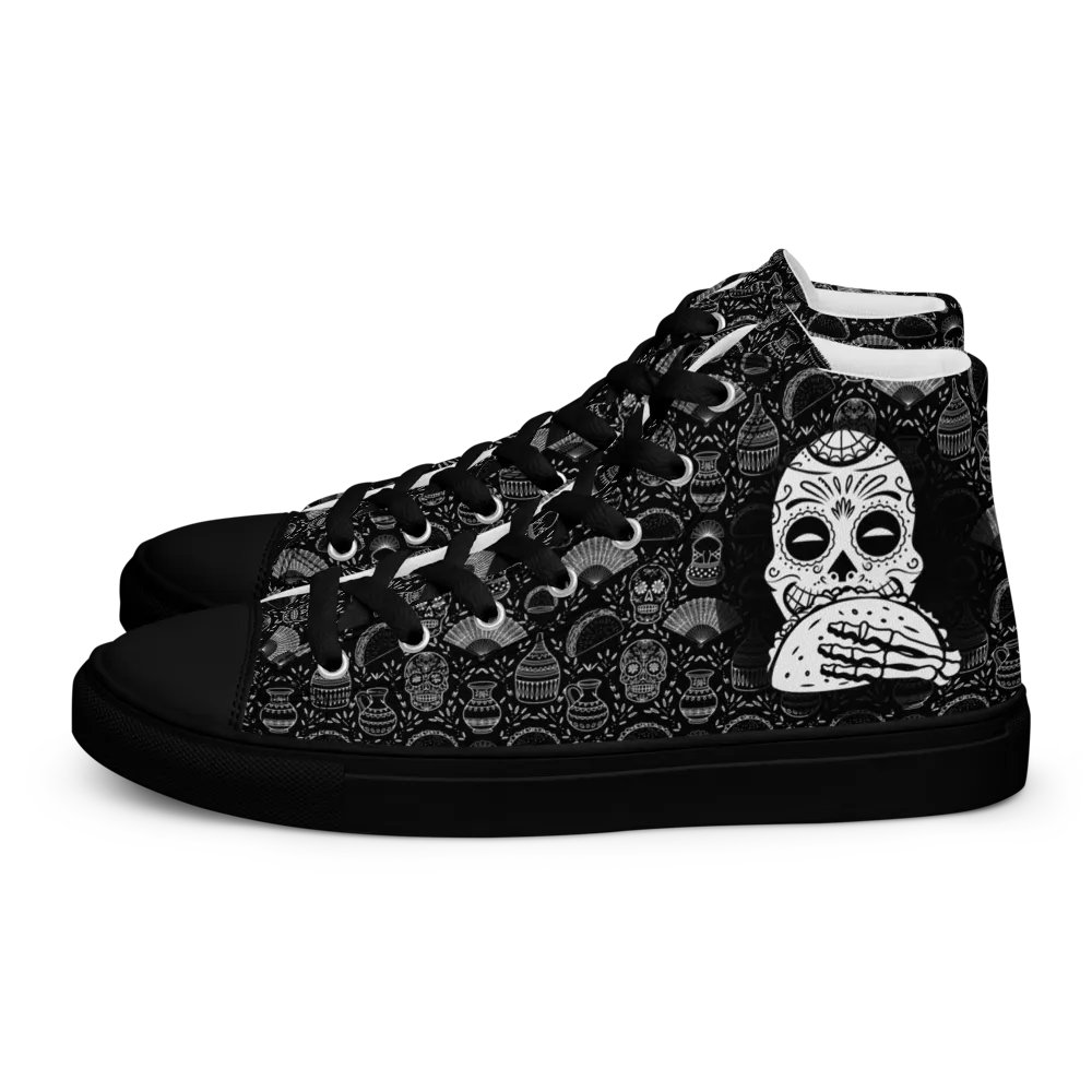 Taco Sugar Skull High Top Black Male product image (2)