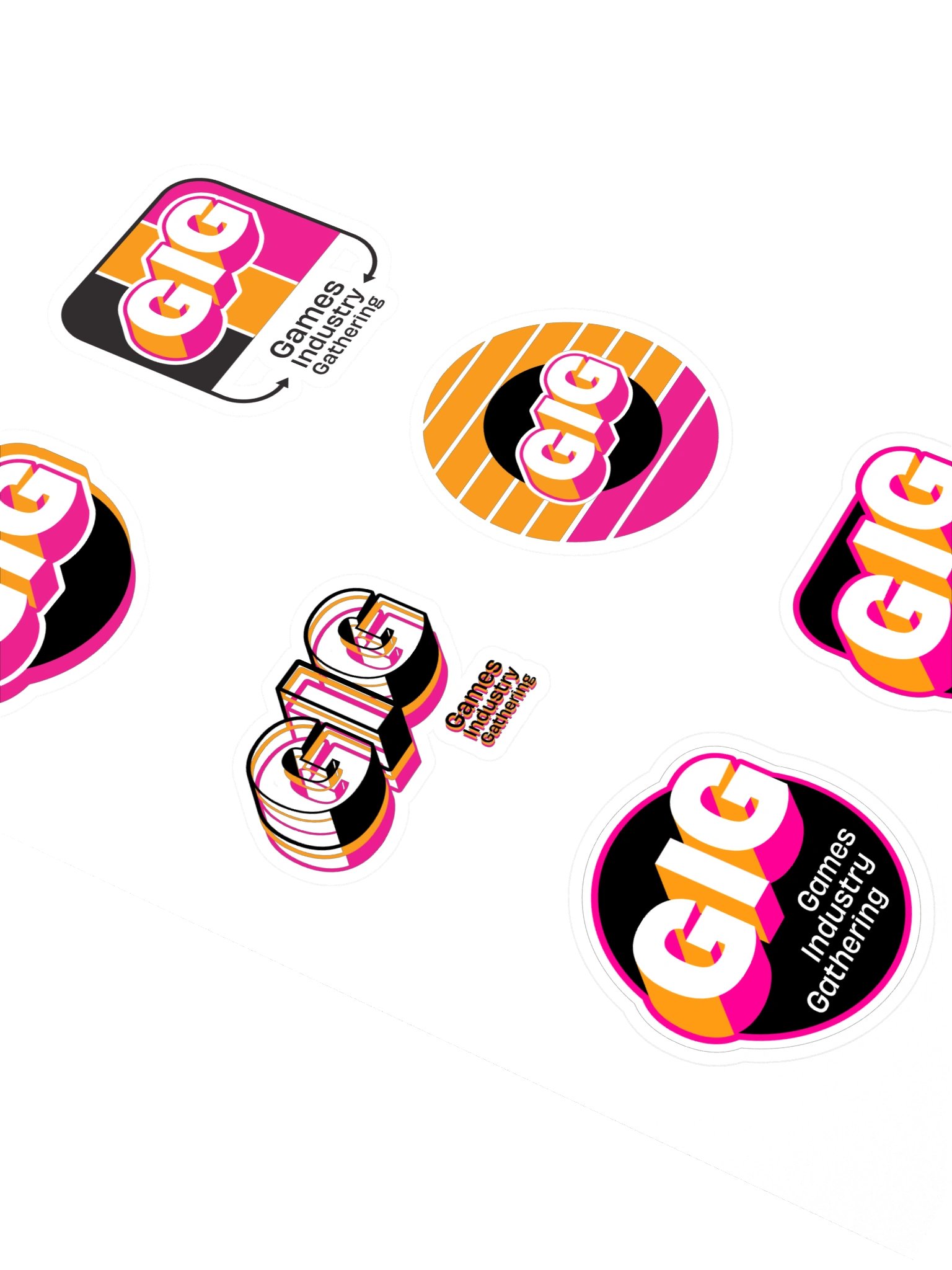 GIG Logo Sticker Set product image (2)