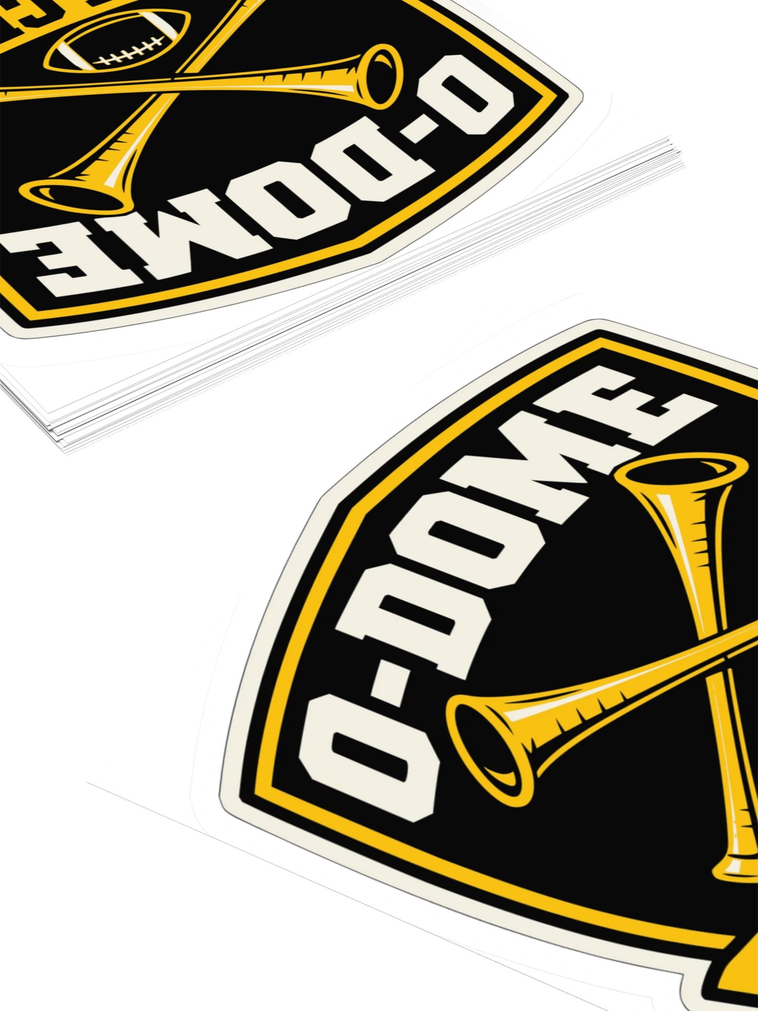 O-Dome Horn Crew Shield — Kiss-Cut Sticker product image (4)