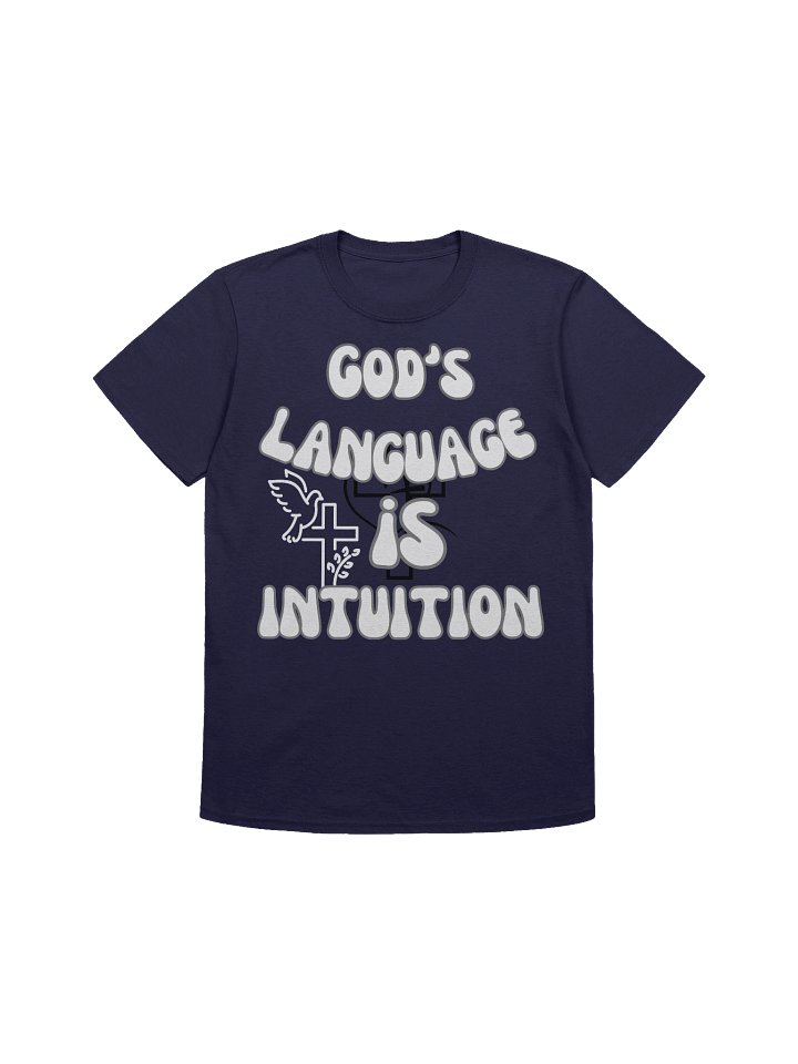 God's Language is Intuition Unisex T-Shirt product image (3)