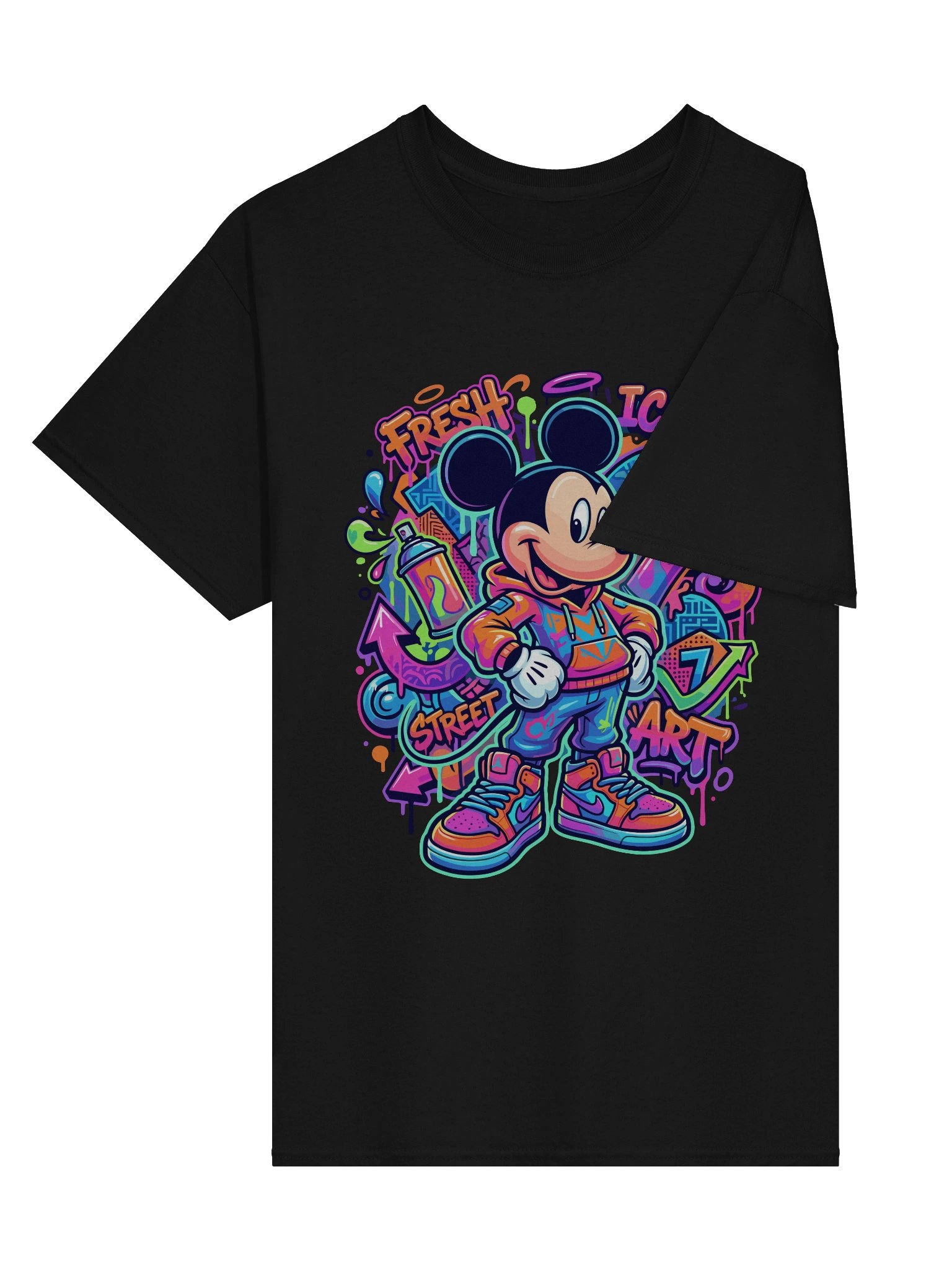 Mickey graffiti t-shirt product image (22)