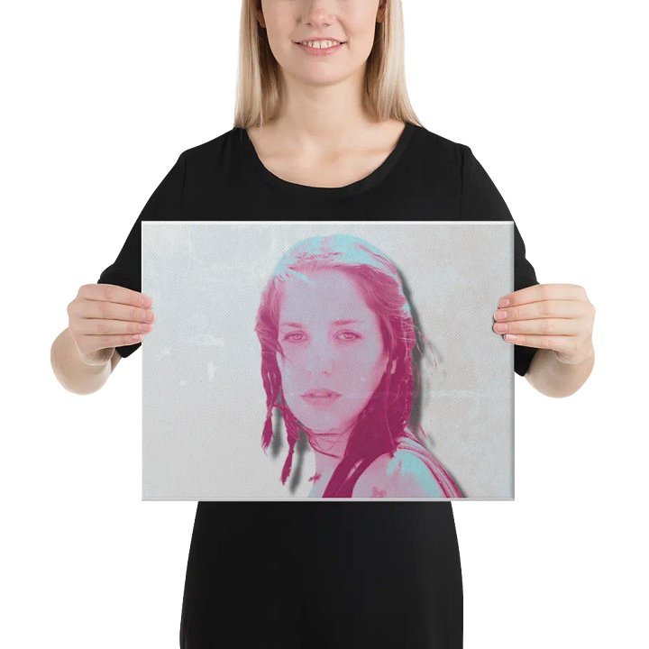 COLOUR MOVING AND STILL RETRO CANVAS WALL ART product image (2)