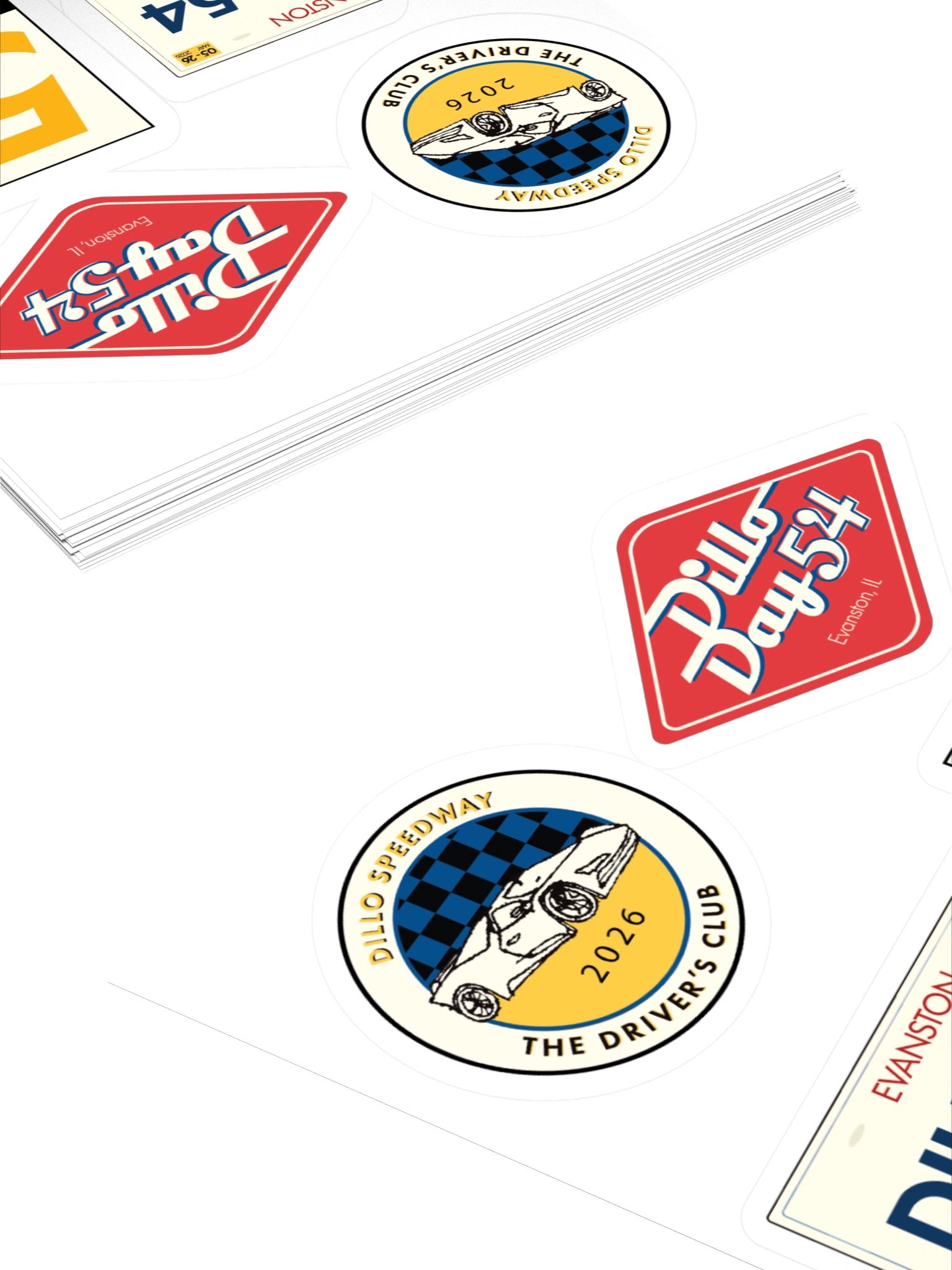 Dillo 54 Stickers (Mayfest Productions Member Discount) product image (4)