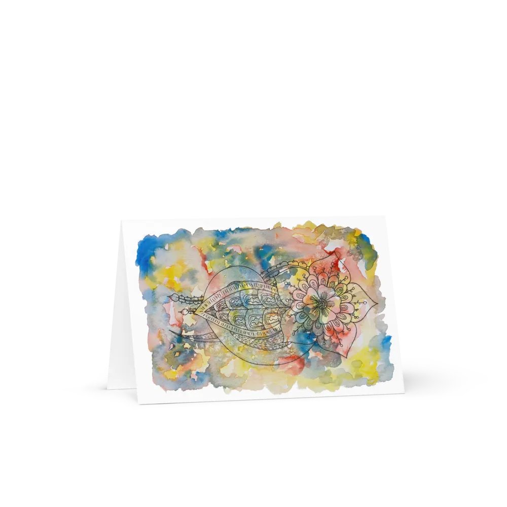 Floral Harmony Greeting Card product image (1)