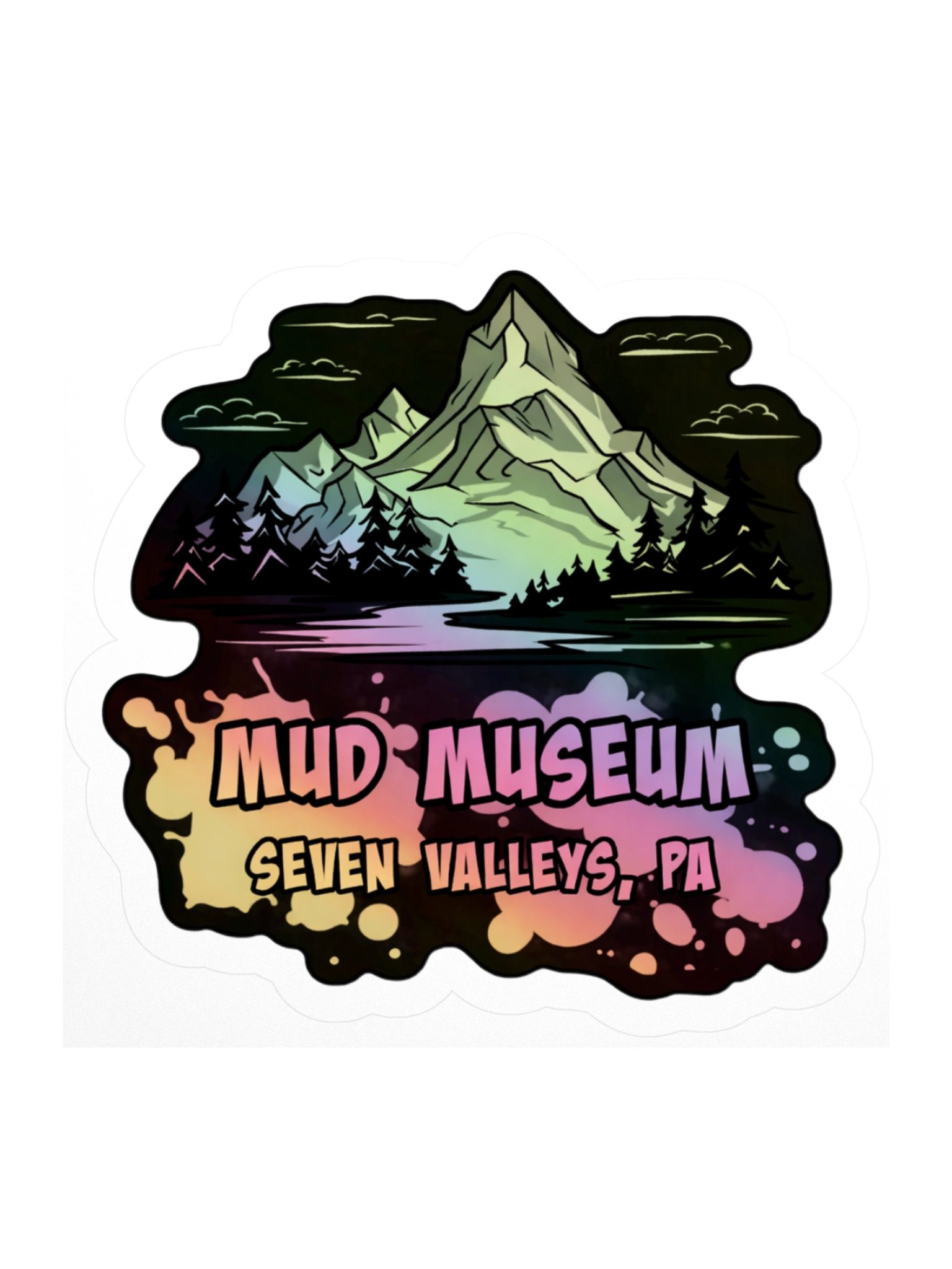 Mud Museum Color Sticker product image (1)
