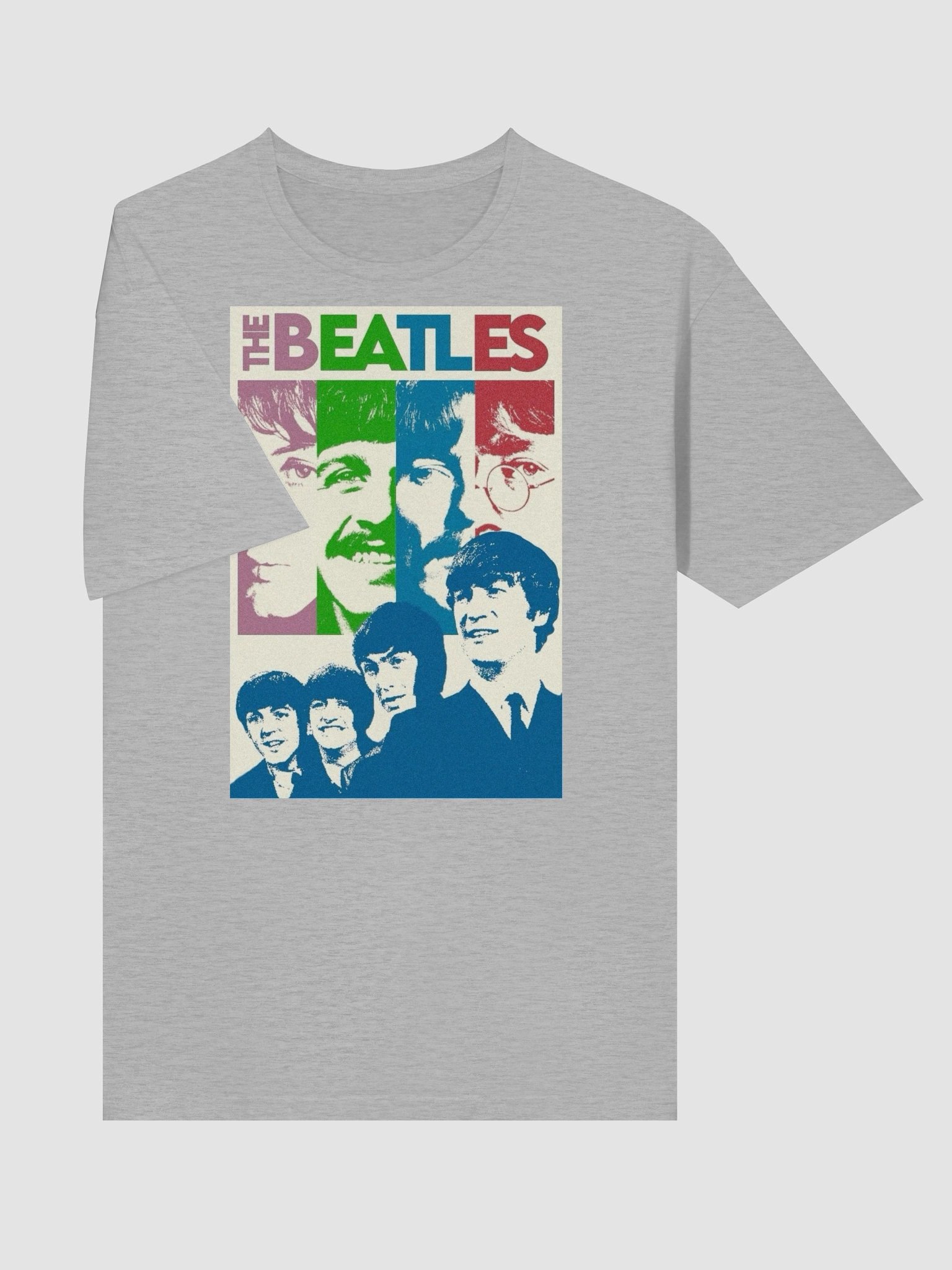 The Beatles Vintage T-Shirt | Classic Pop Art Rock Band Graphic Tee product image (5)