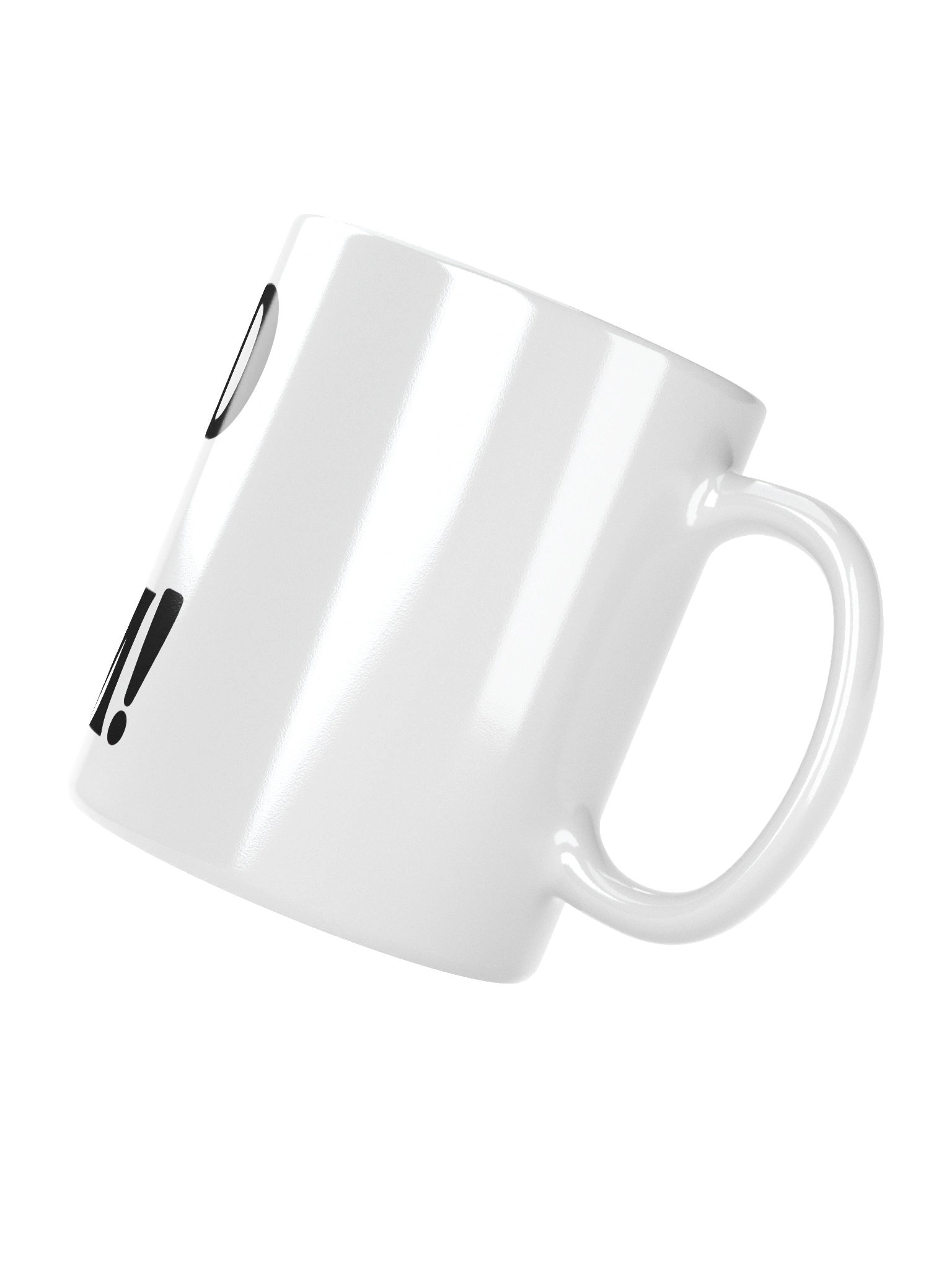 FOOD FI NYAM White Glossy Mug product image (3)