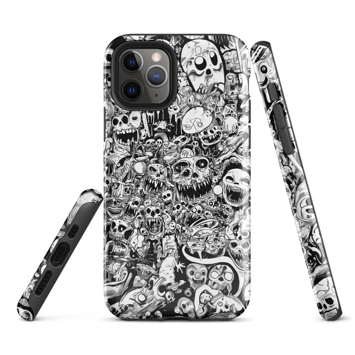 Chaos Skull iPhone Tough Case product image (3)