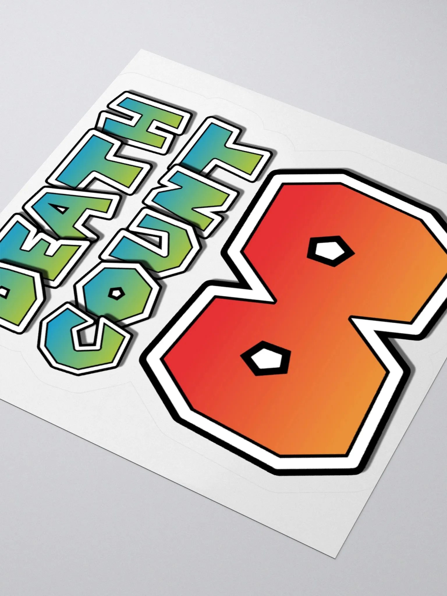 Death Counter Sticker product image (3)