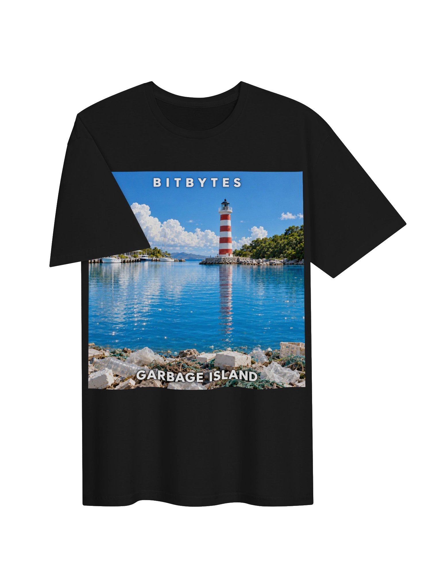 Garbage Island Cover T-Shirt product image (3)
