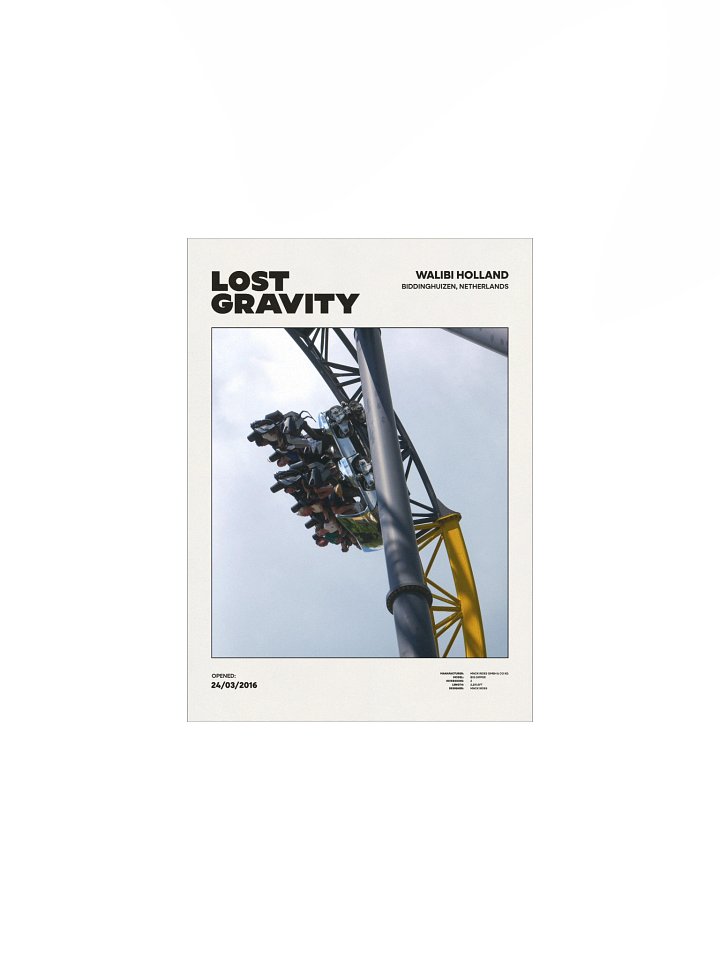 Lost Gravity Drop Premium Poster product image (1)