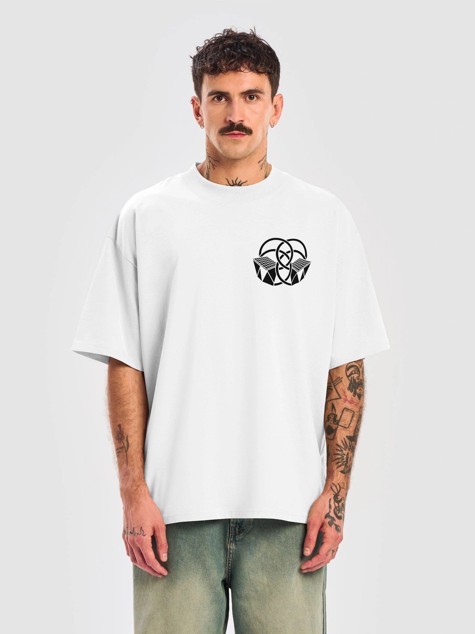Line Orbit Unisex Tee product image (5)