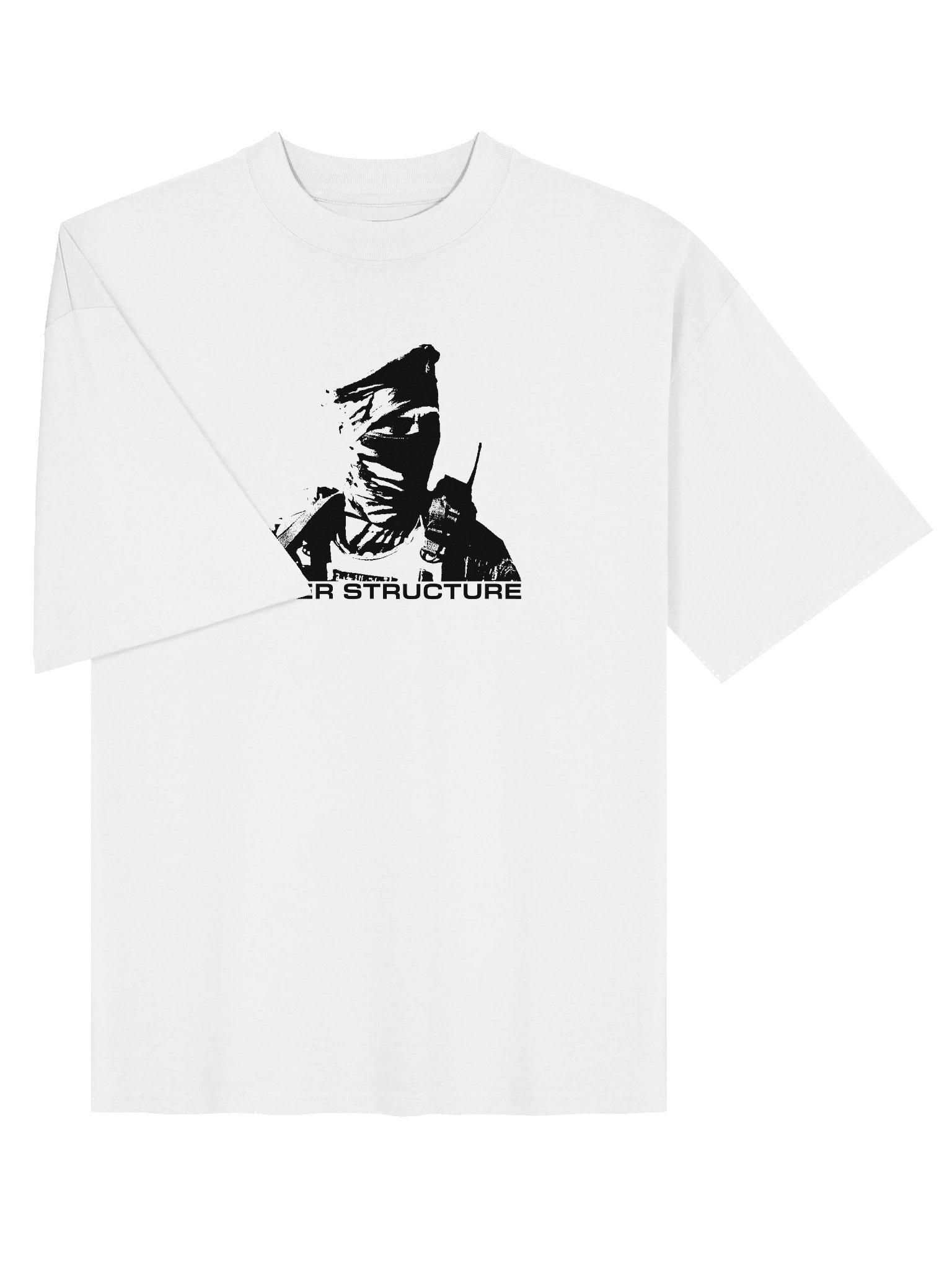 Resistance Fighter Title Oversized Organic Tee product image (3)
