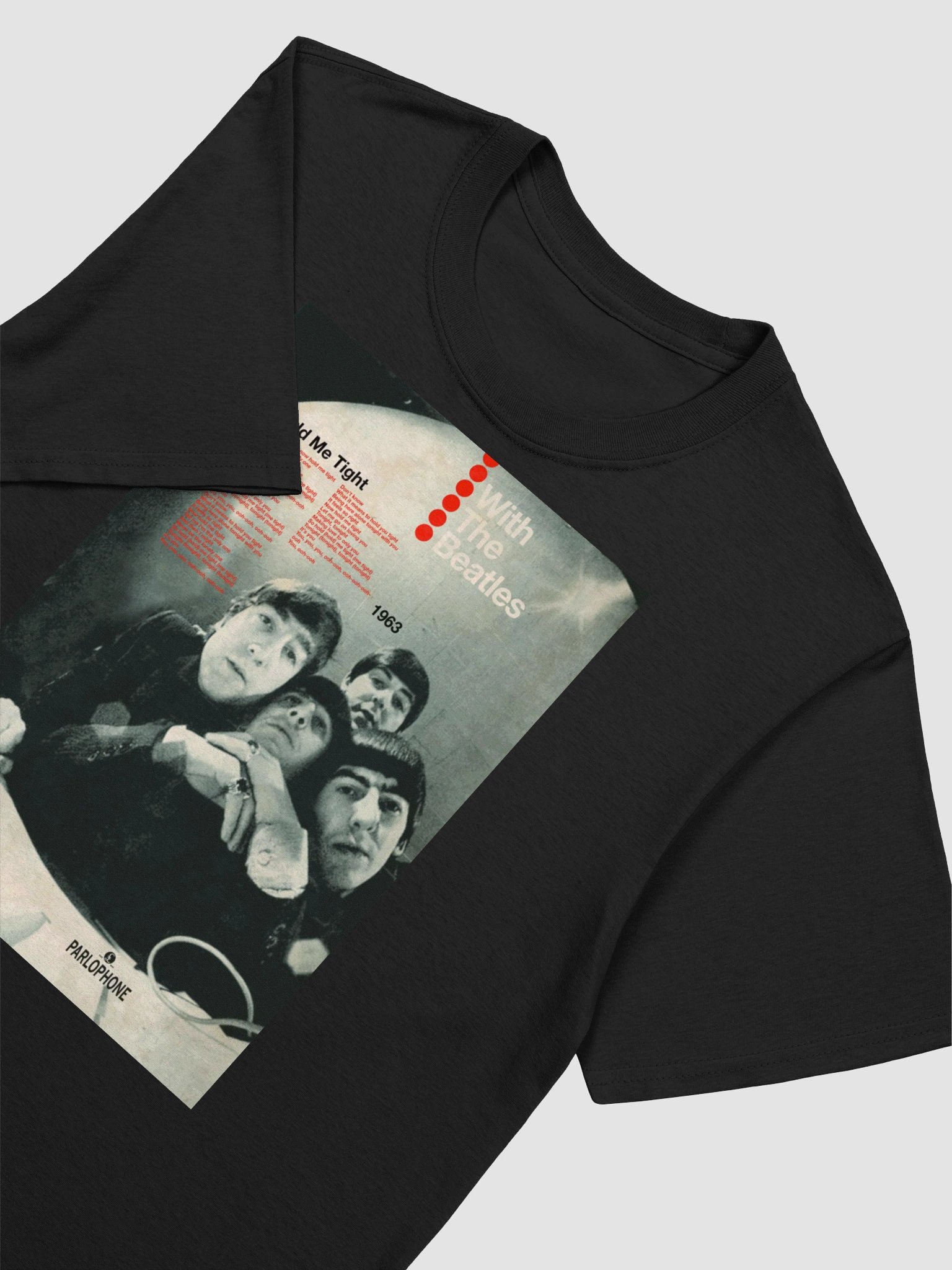 The Beatles “With The Beatles” T-Shirt | 1963 Vintage Album Art Graphic Tee | Classic Rock Shirt product image (5)