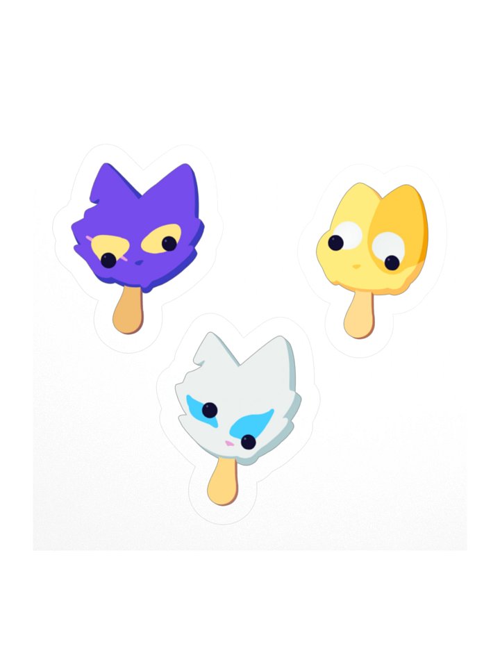 Legally Indistinct Misfit & Mieko Ice Cream ~ Seasonal Stickers product image (1)