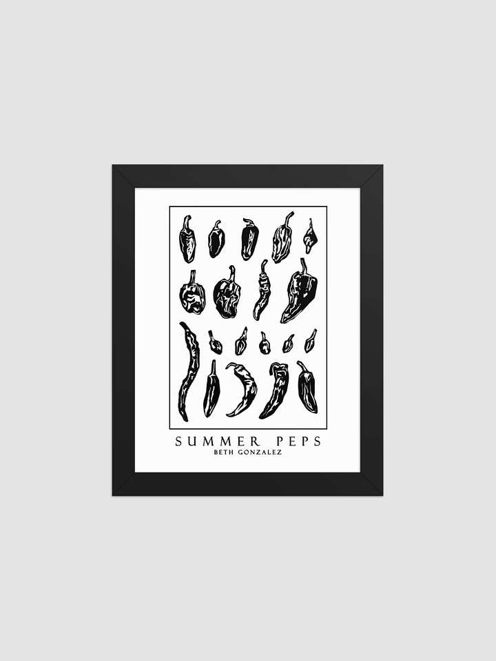 Summer Peps Matte Paper Framed Poster product image (1)