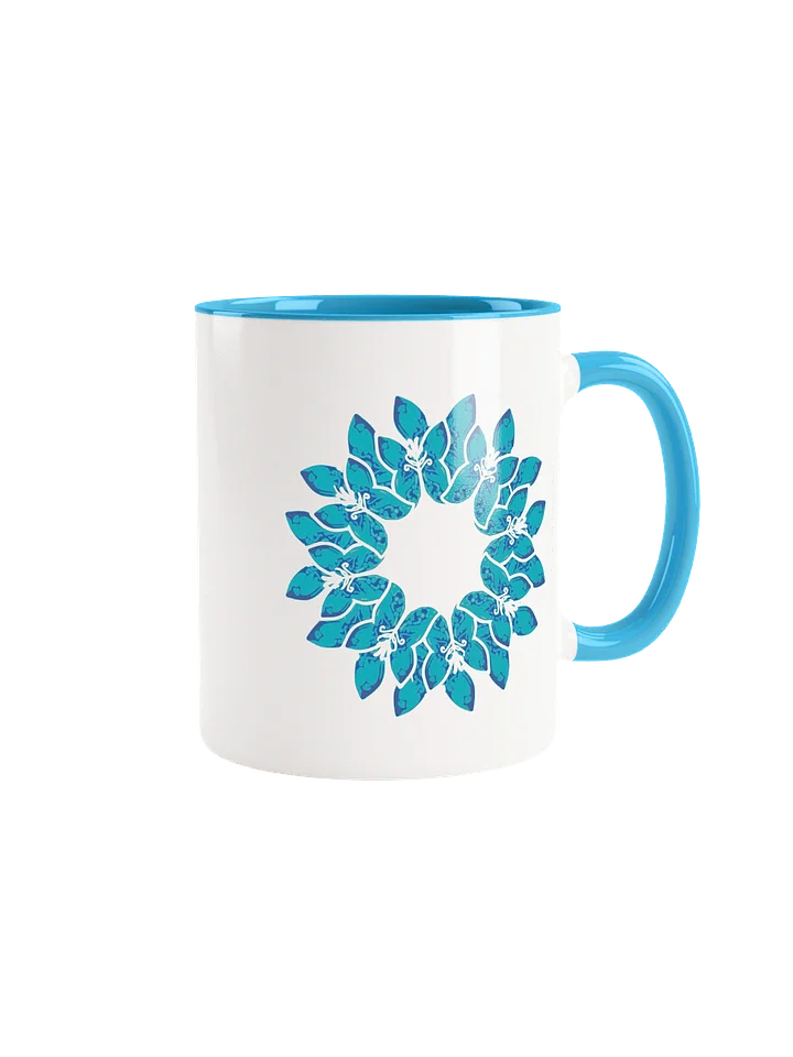 Aqua Flower mug product image (1)