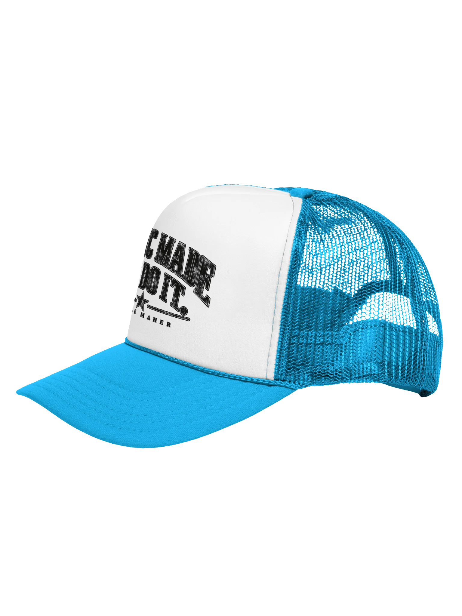 Made Me Do It - Blue trucker product image (3)