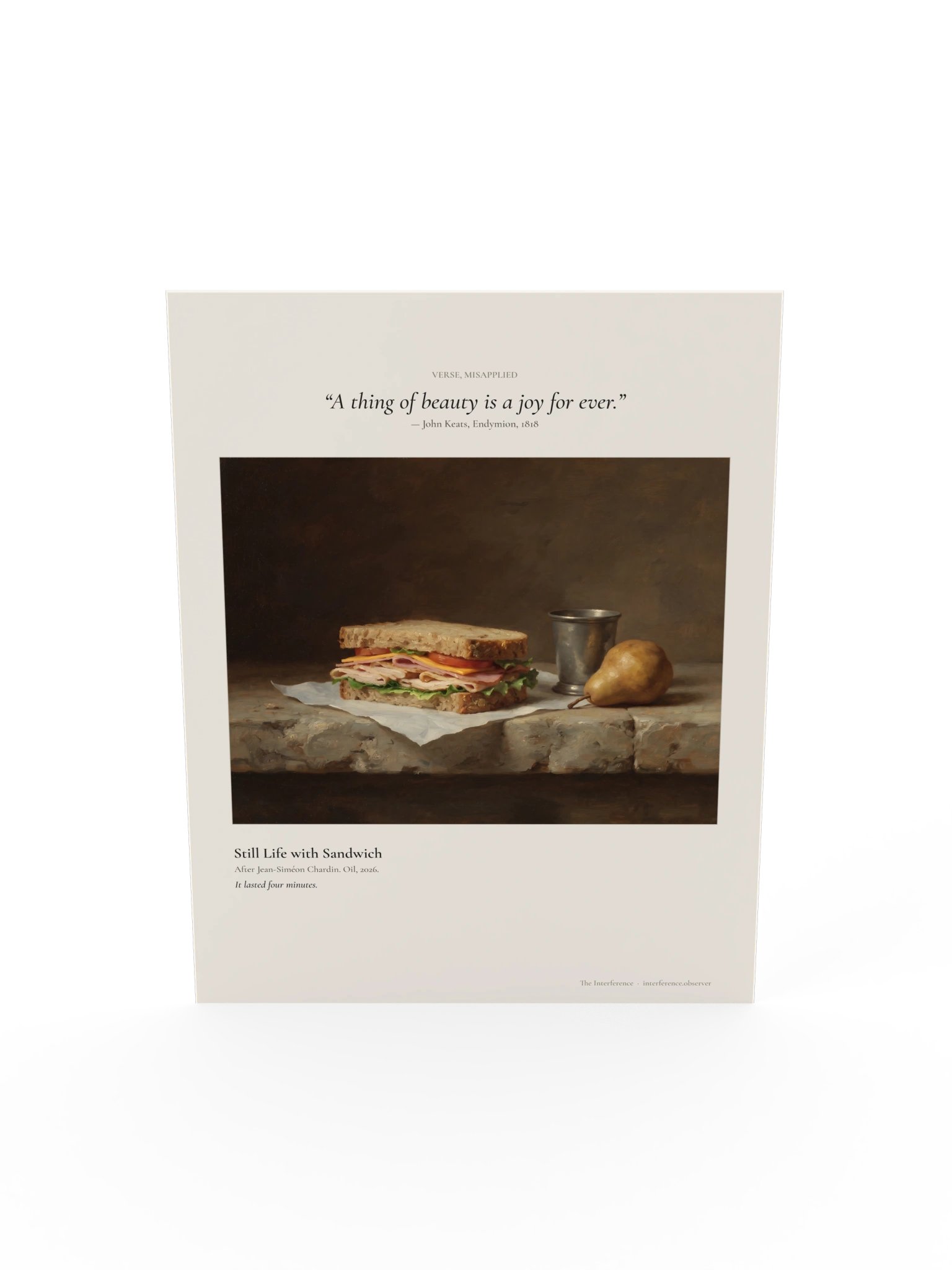 Still Life with Sandwich product image (6)