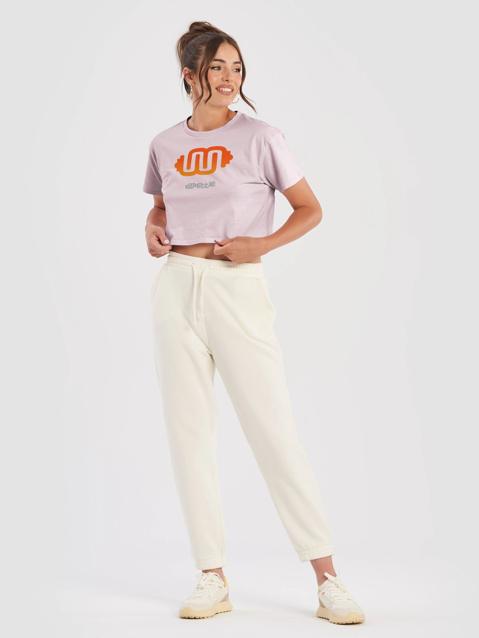 Mettle Ladies Crop Tee Logo product image (3)