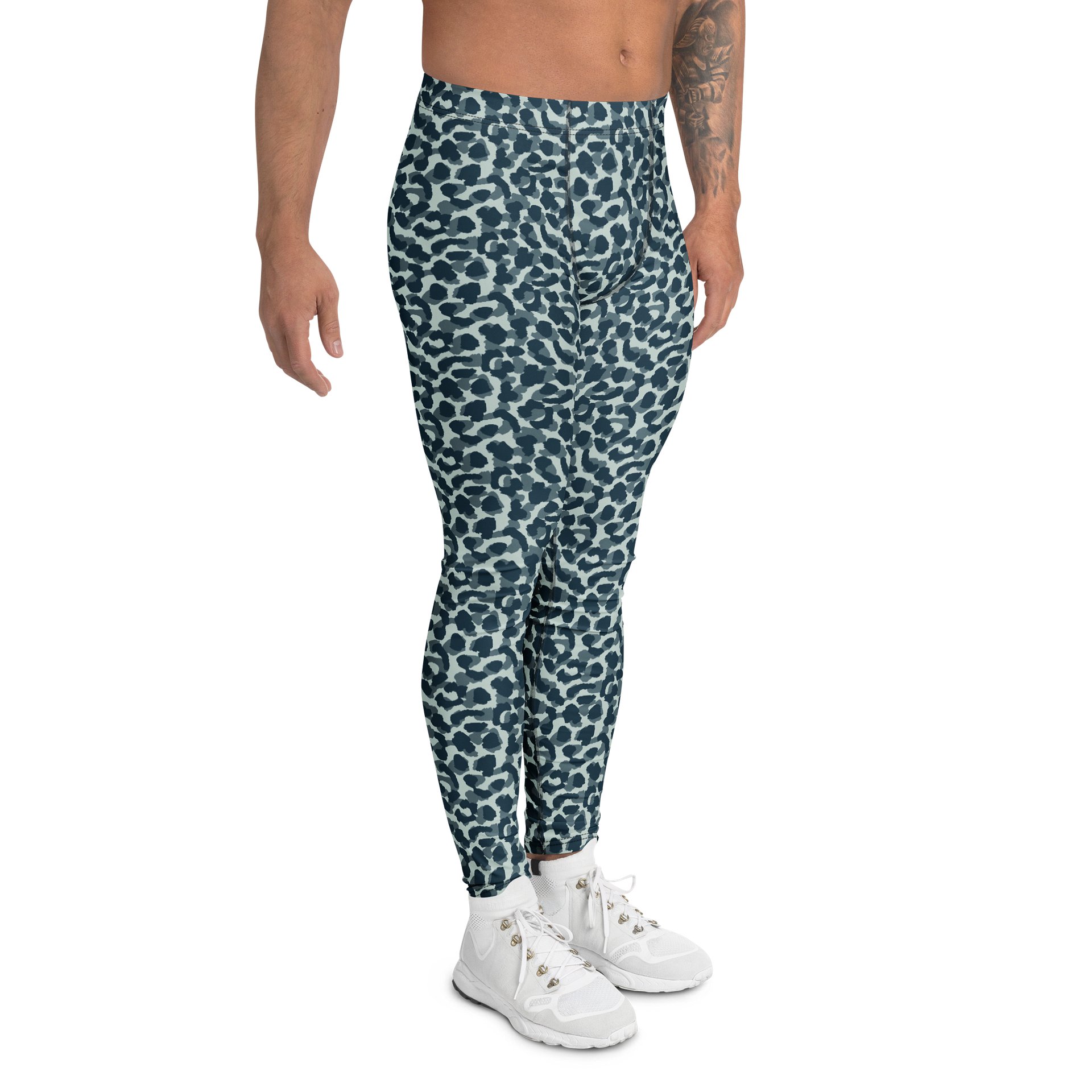 Camouflage Leopard Print Men's Leggings product image (3)