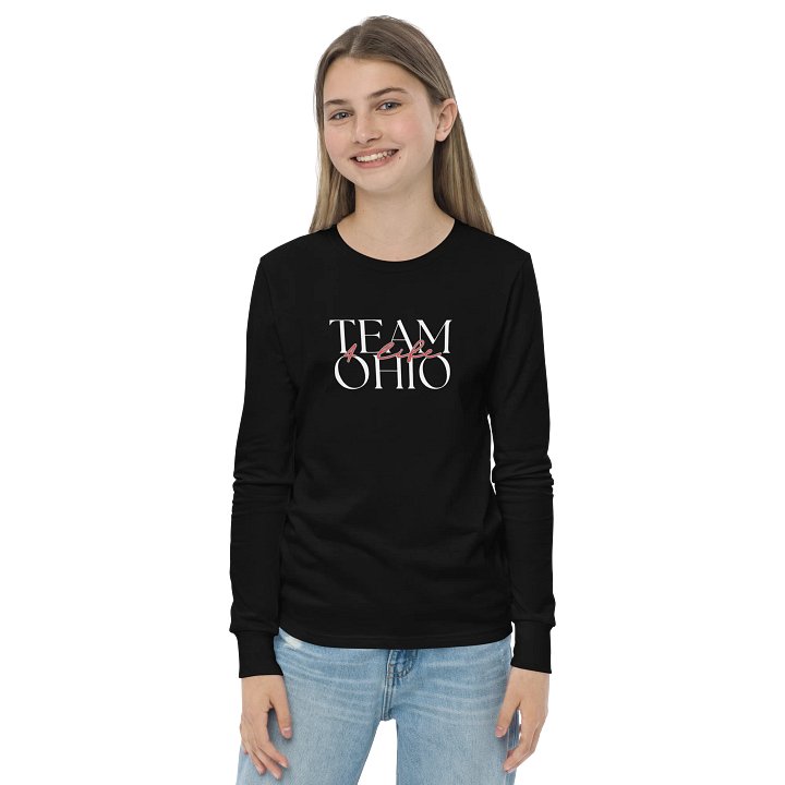 TEAM OHIO 4 Life Youth Long Sleeve T-Shirt product image (2)