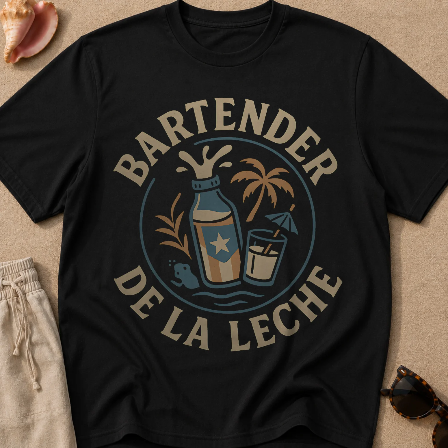 Bartender de la Leche Camiseta Unisex product image (1)