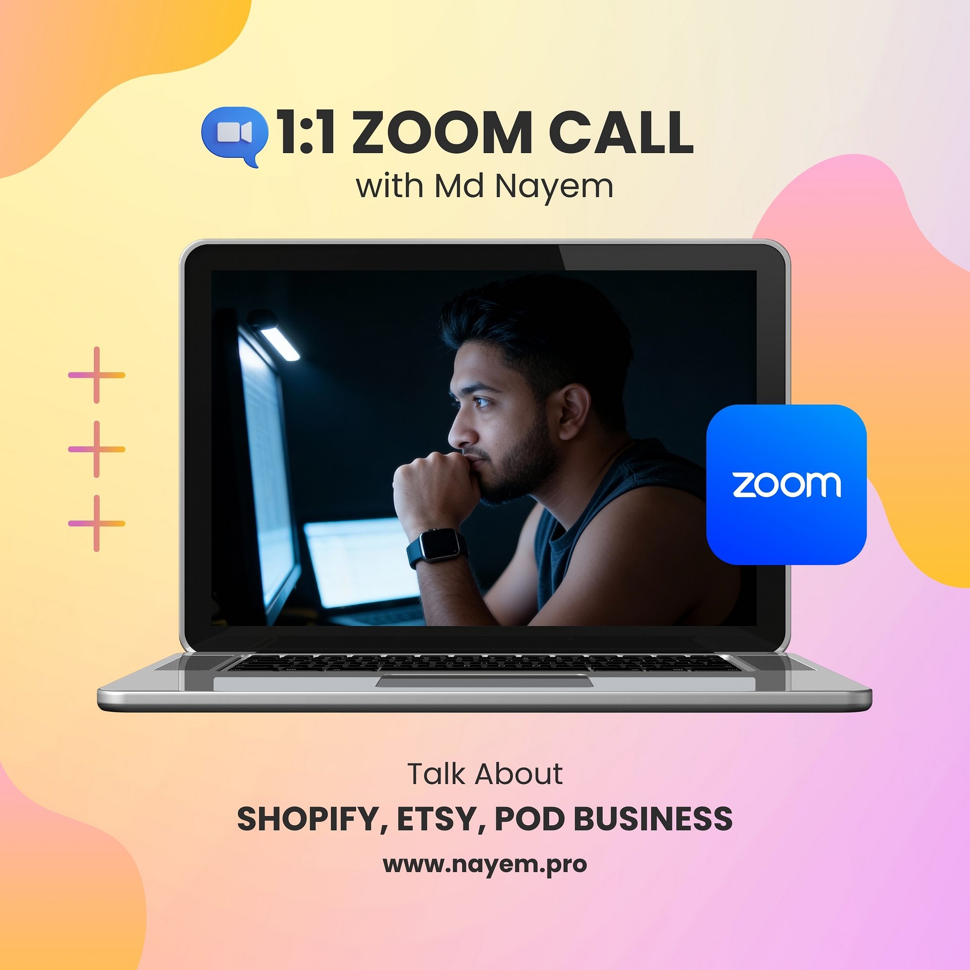 Book Now 1:1 Zoom Call product image (1)