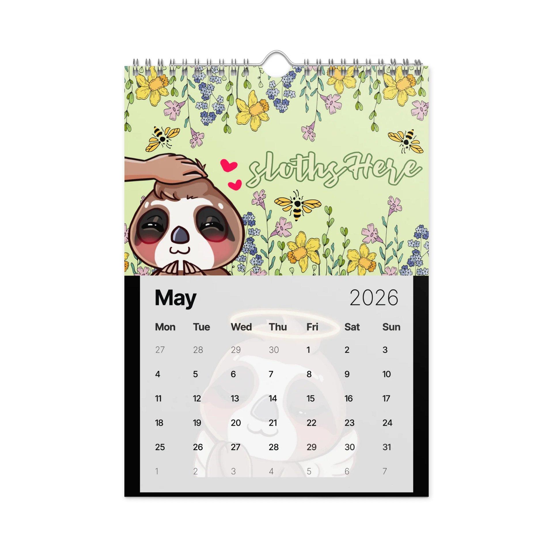 Sloths 2026 Calendar product image (6)