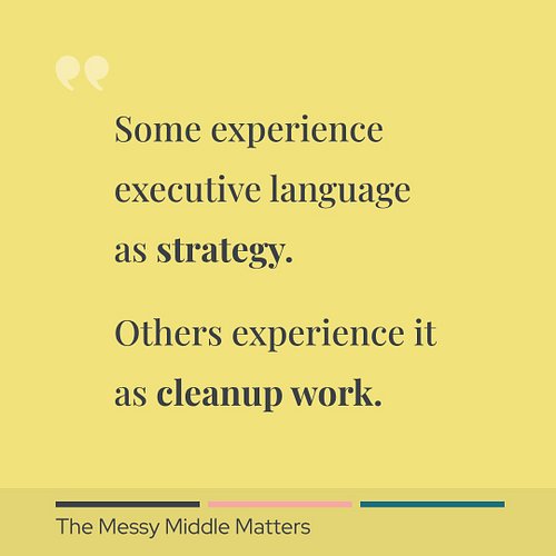 How do you experience executive language?