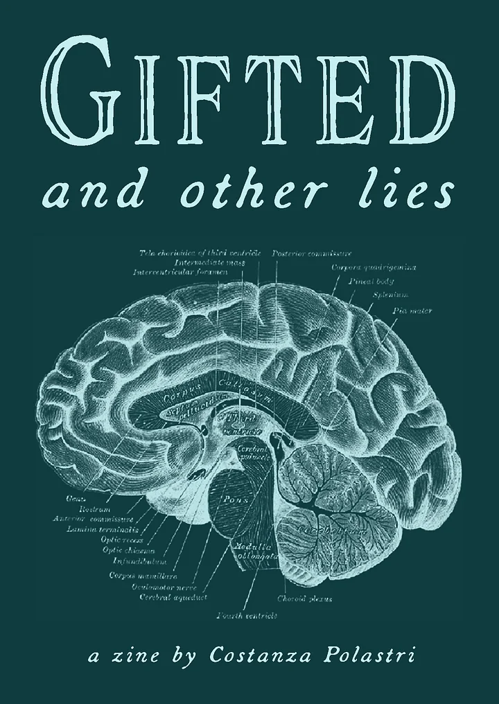 Gifted and other lies (digital zine) product image (1)