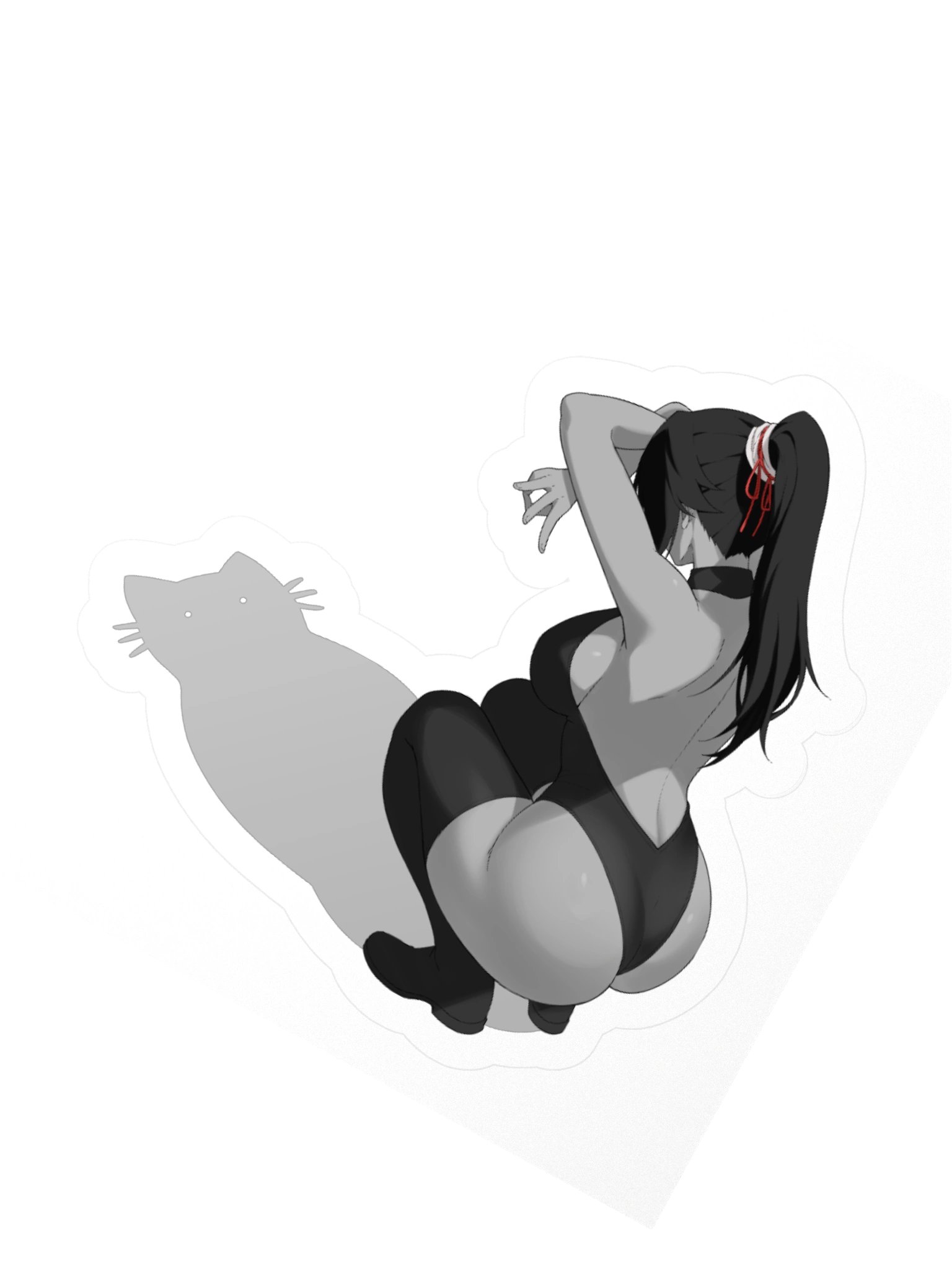 Yoruichi Cat Shadow (BLEACH) Kiss Cut Stickers product image (6)