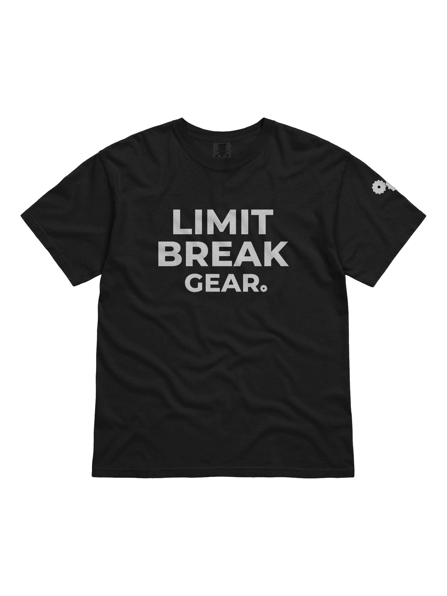 Limit Break Gear Relaxed Fit Tee - white logo product image (3)