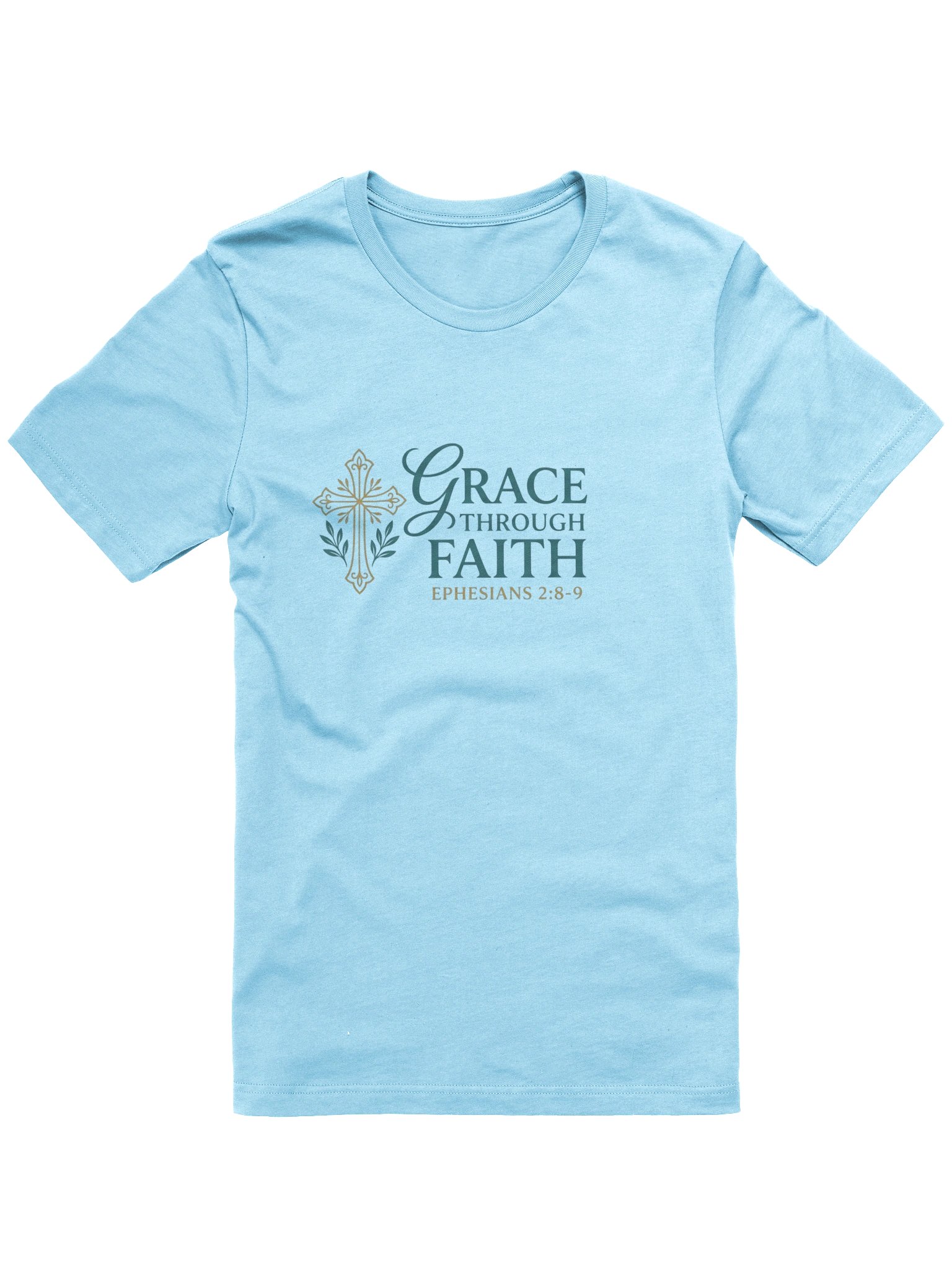 Grace Through Faith Cross T-Shirt product image (5)