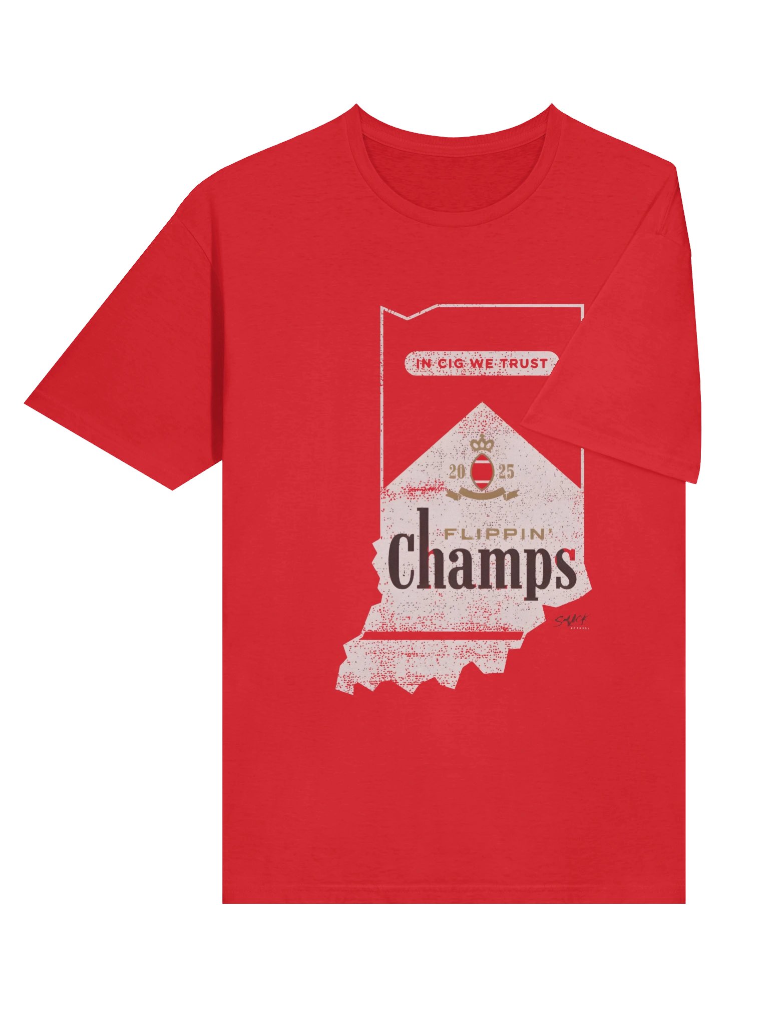 Flippin Champs Indiana College In Cig We Trust 2025 Shirt product image (4)