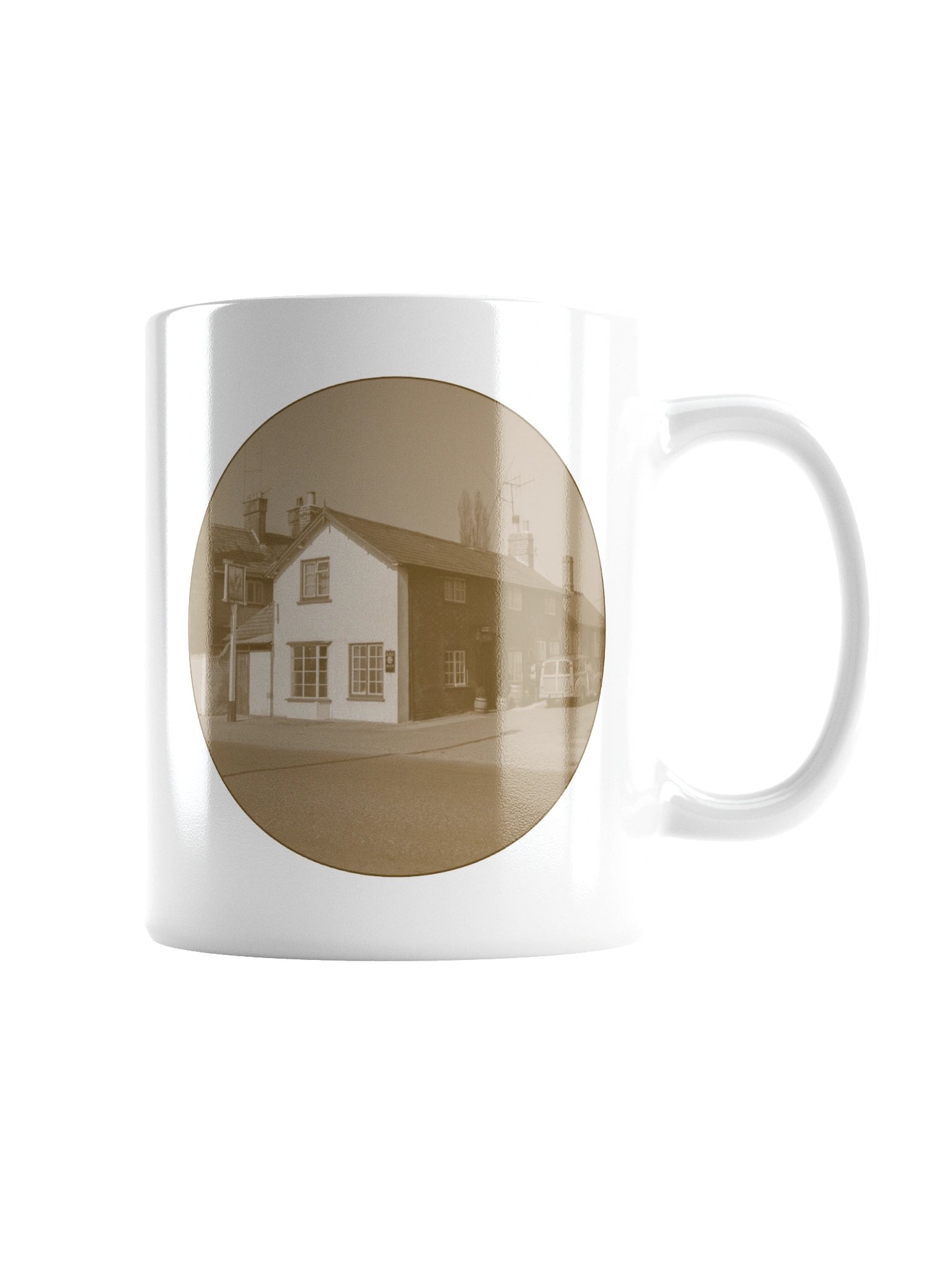 White Mug - Three Pigeons product image (1)