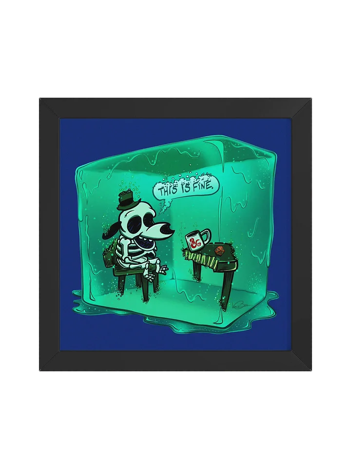 The Gelatinous Optimist | Framed Print product image (1)