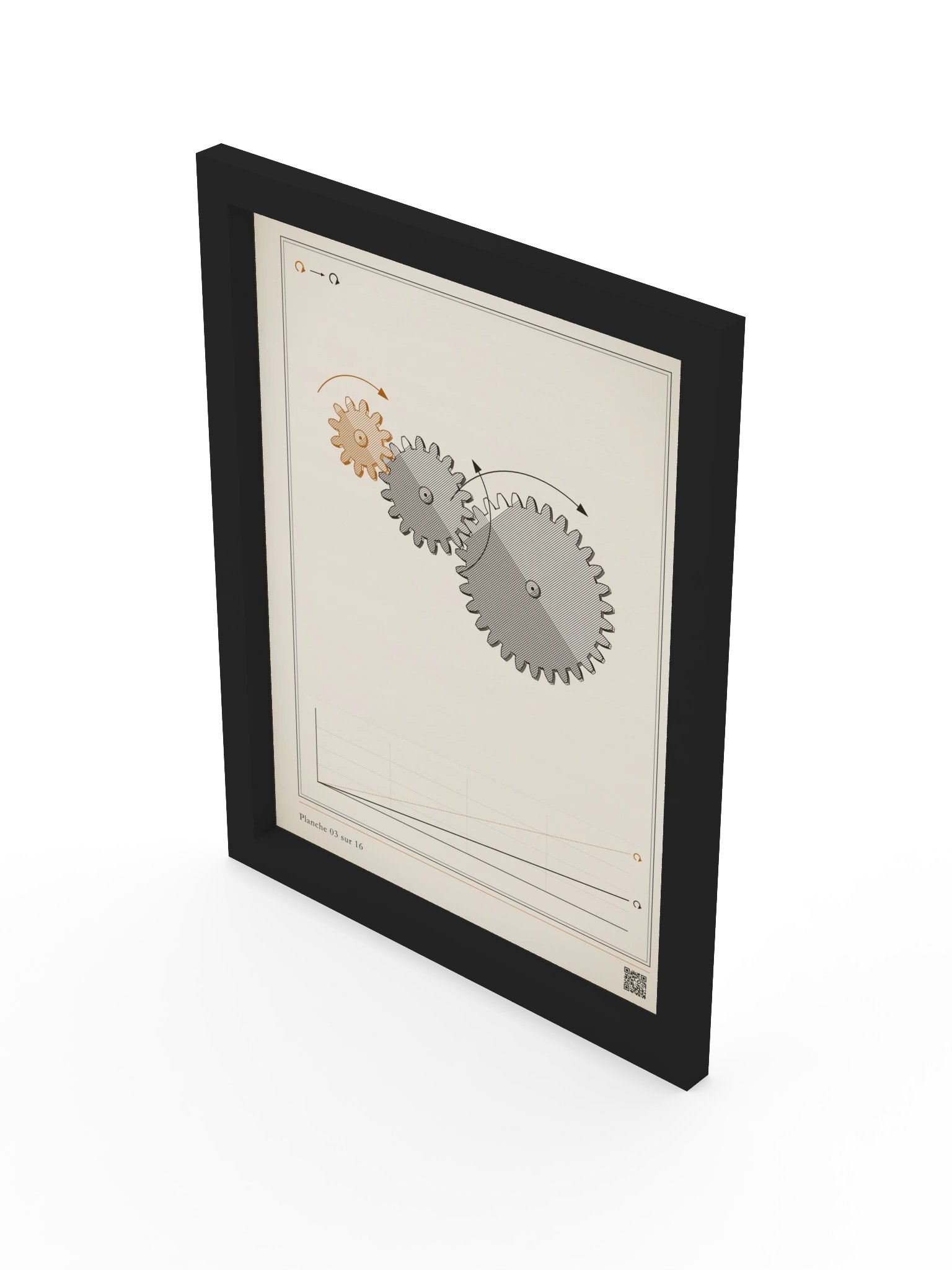 MOTION 03 · Train d'engrenages · encadré product image (3)