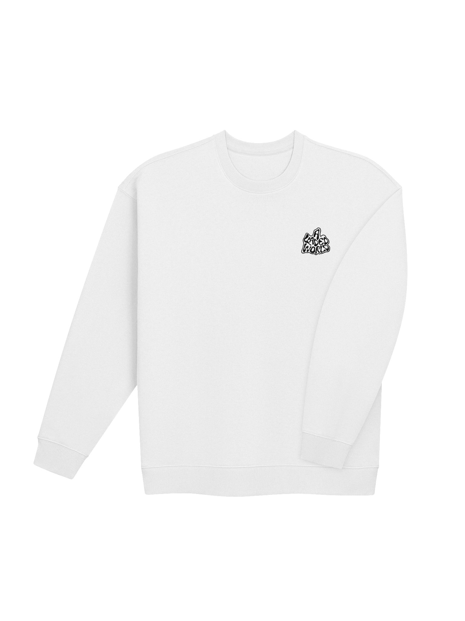 A Faded World Classic White Sweatshirt product image (4)
