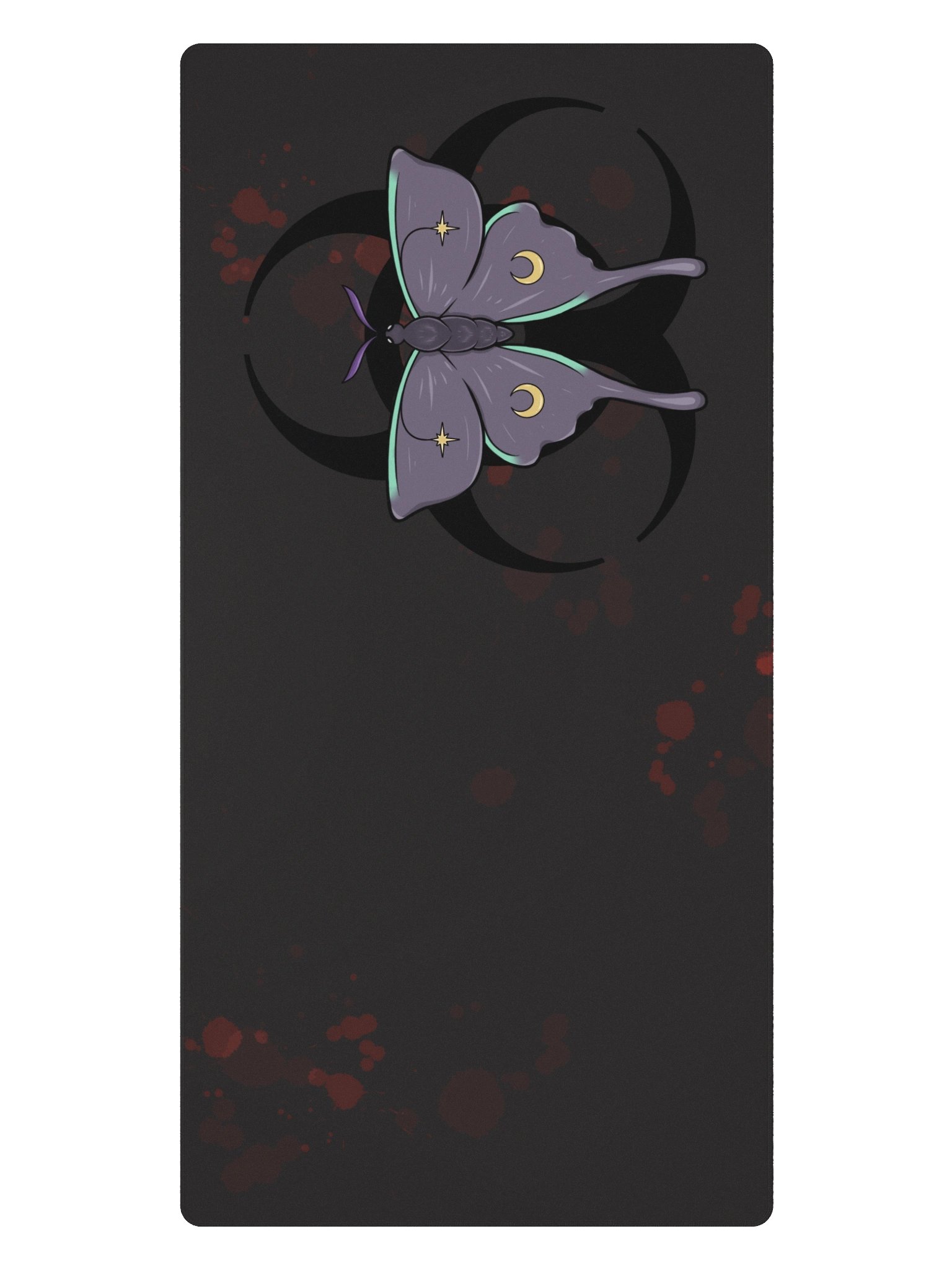 Hazard Moth Mousepad - Large product image (2)