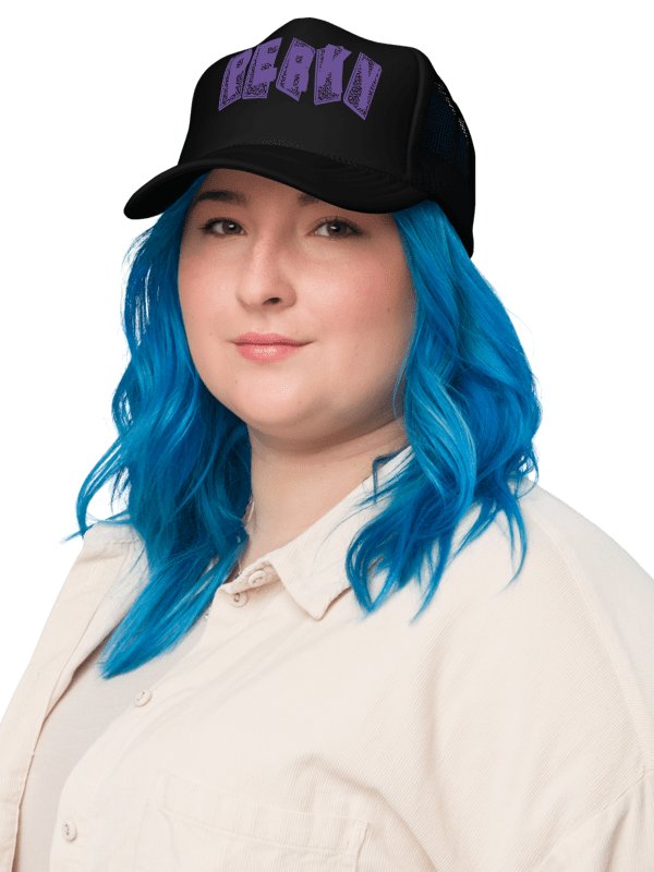 PERKY Bold Purple | Trucker Hat product image (16)