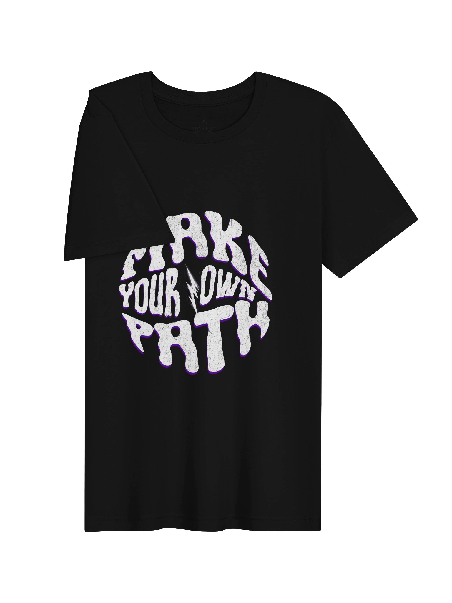 MAKE YOUR OWN PATH Graphic T-Shirt | Premium Oversized Streetwear Tee | Motivational Unisex Shirt | Outdoor Lifestyle Apparel | NOVYRRA product image (3)