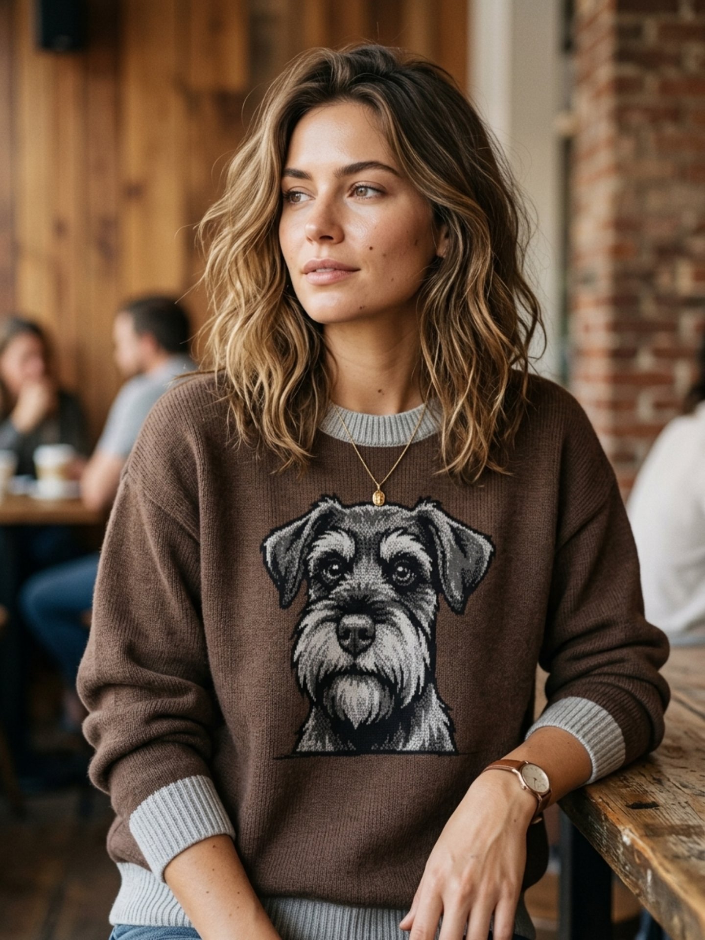 YOUR BEST FRIEND! / KNITTED SWEATER product image (1)